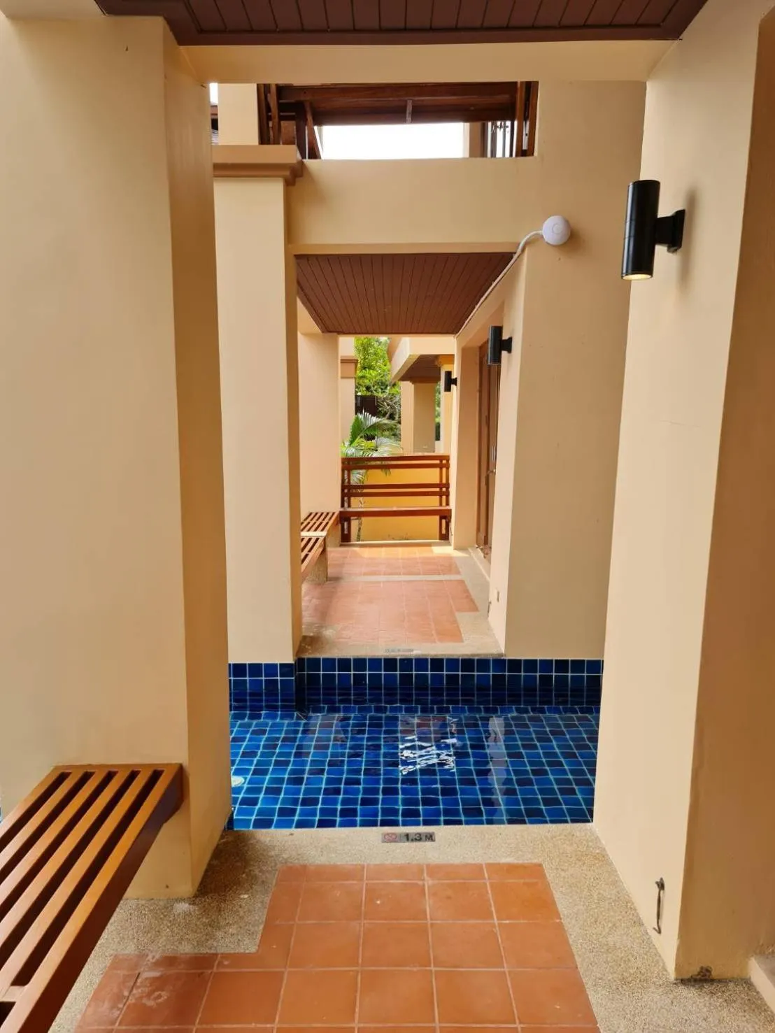 Facade/entrance in Elegancy Resort Hua Hin