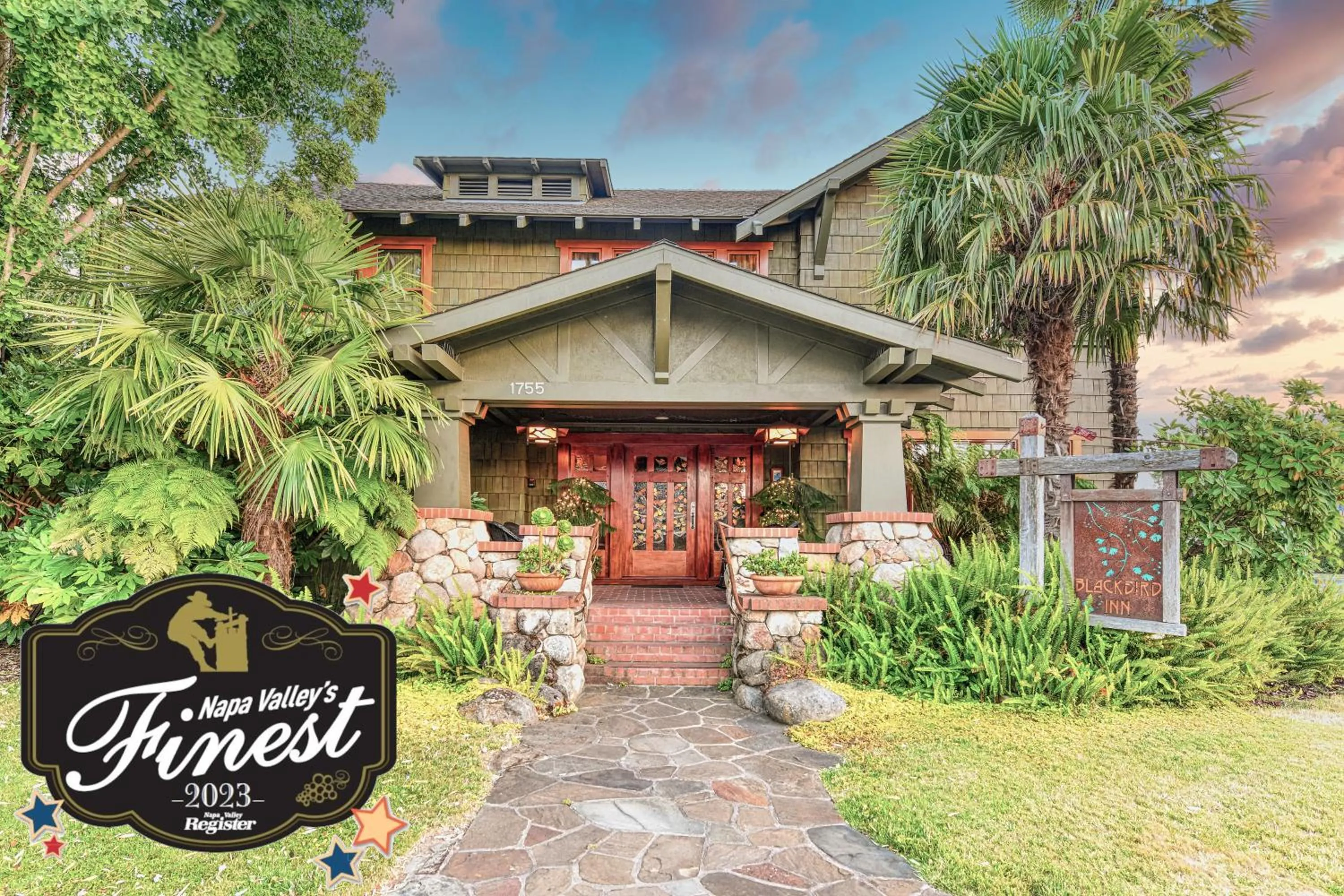 Property building in Blackbird Inn