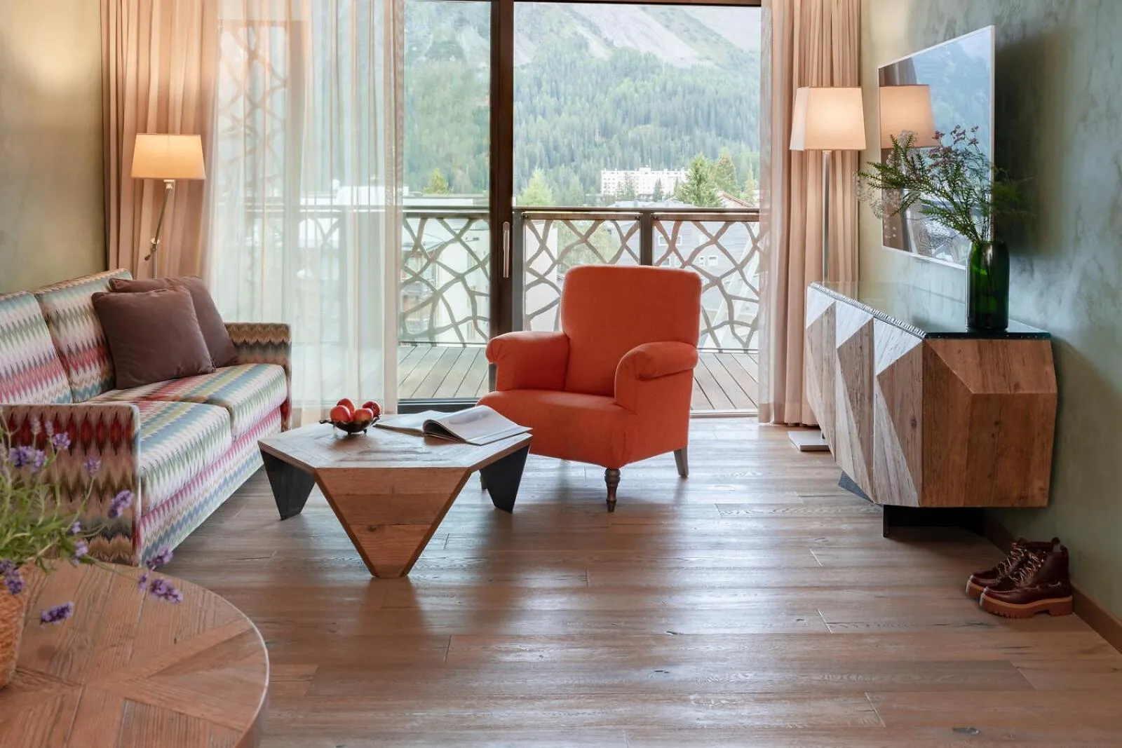 Photo of the whole room in Valsana Hotel Arosa - Small Luxury Hotel