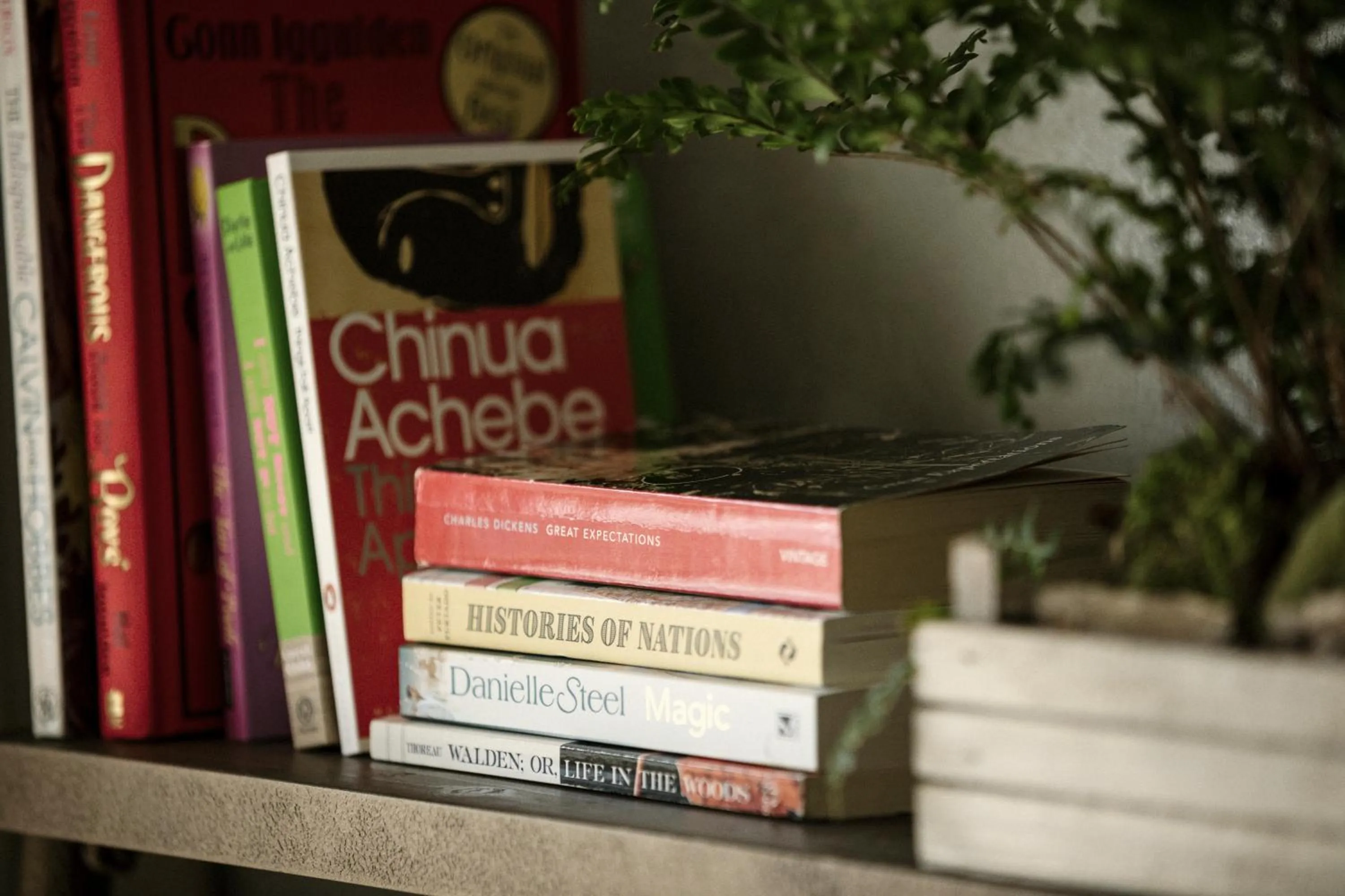 Library in Valsana Hotel Arosa - Small Luxury Hotel