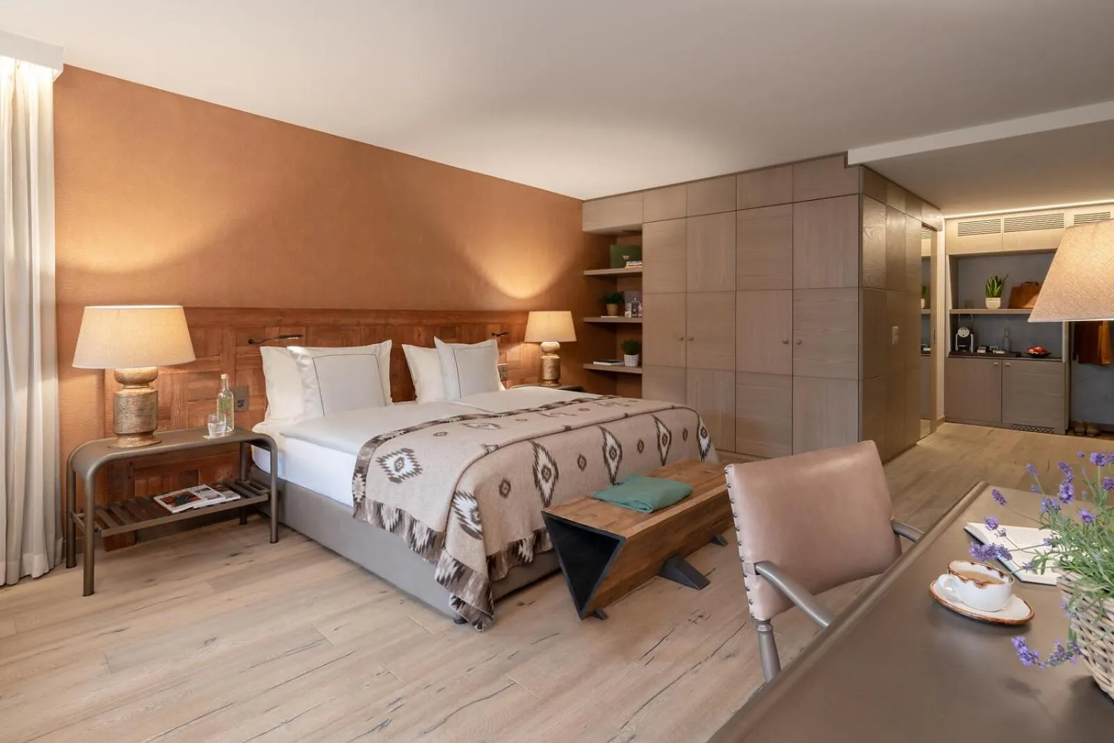 Photo of the whole room, Bed in Valsana Hotel Arosa - Small Luxury Hotel