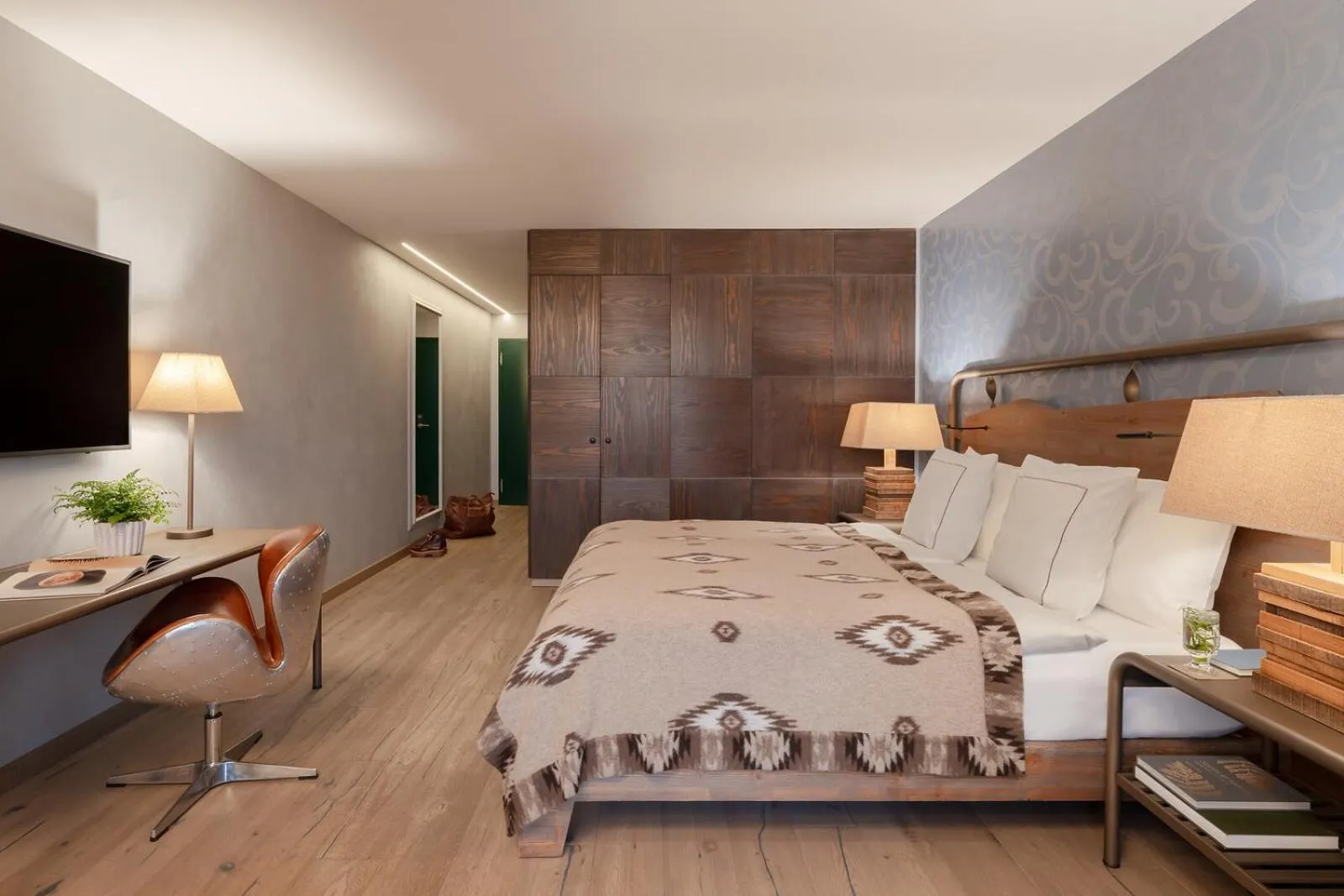 Photo of the whole room, Bed in Valsana Hotel Arosa - Small Luxury Hotel