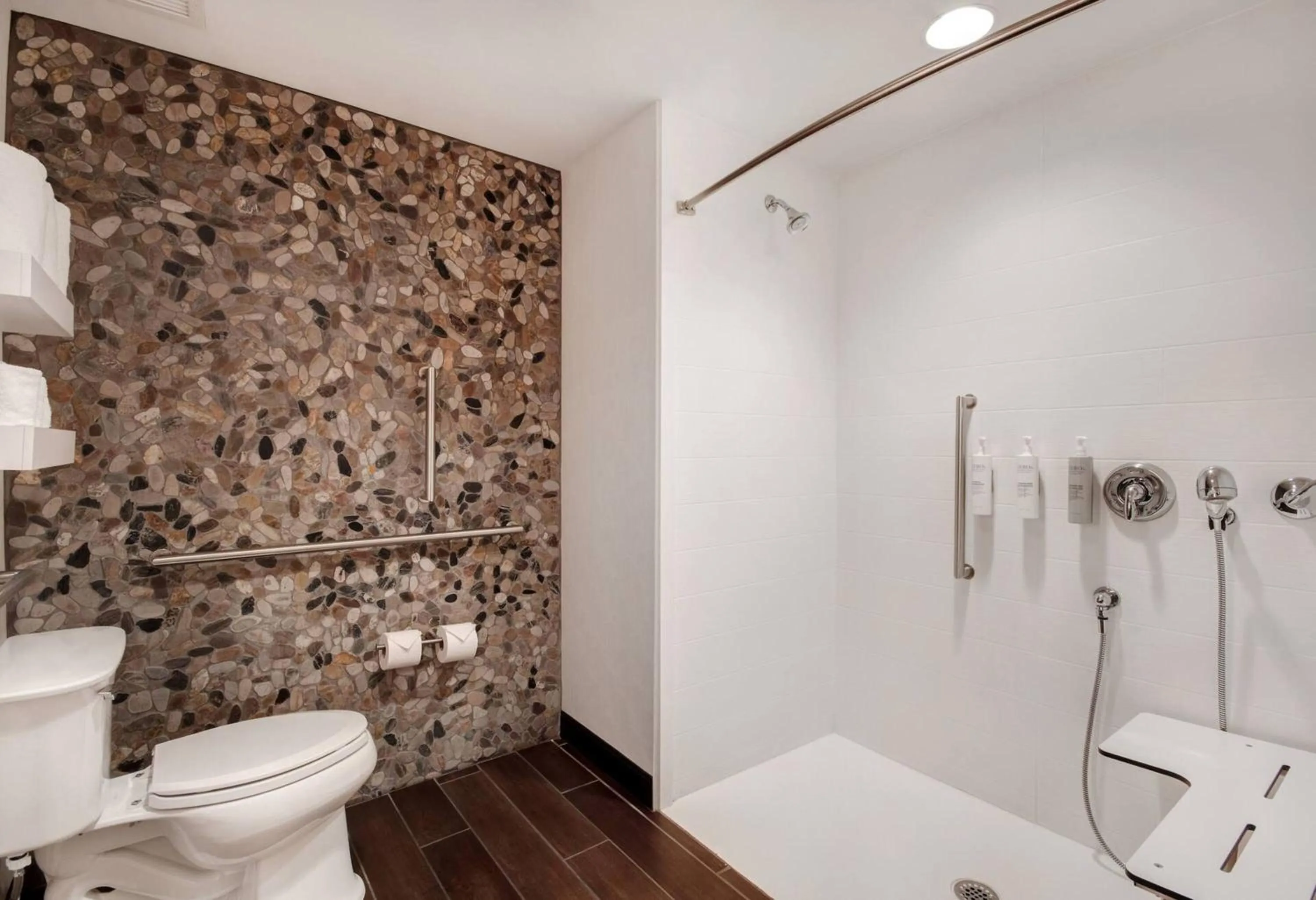 Shower in Hilton Garden Inn Detroit Troy