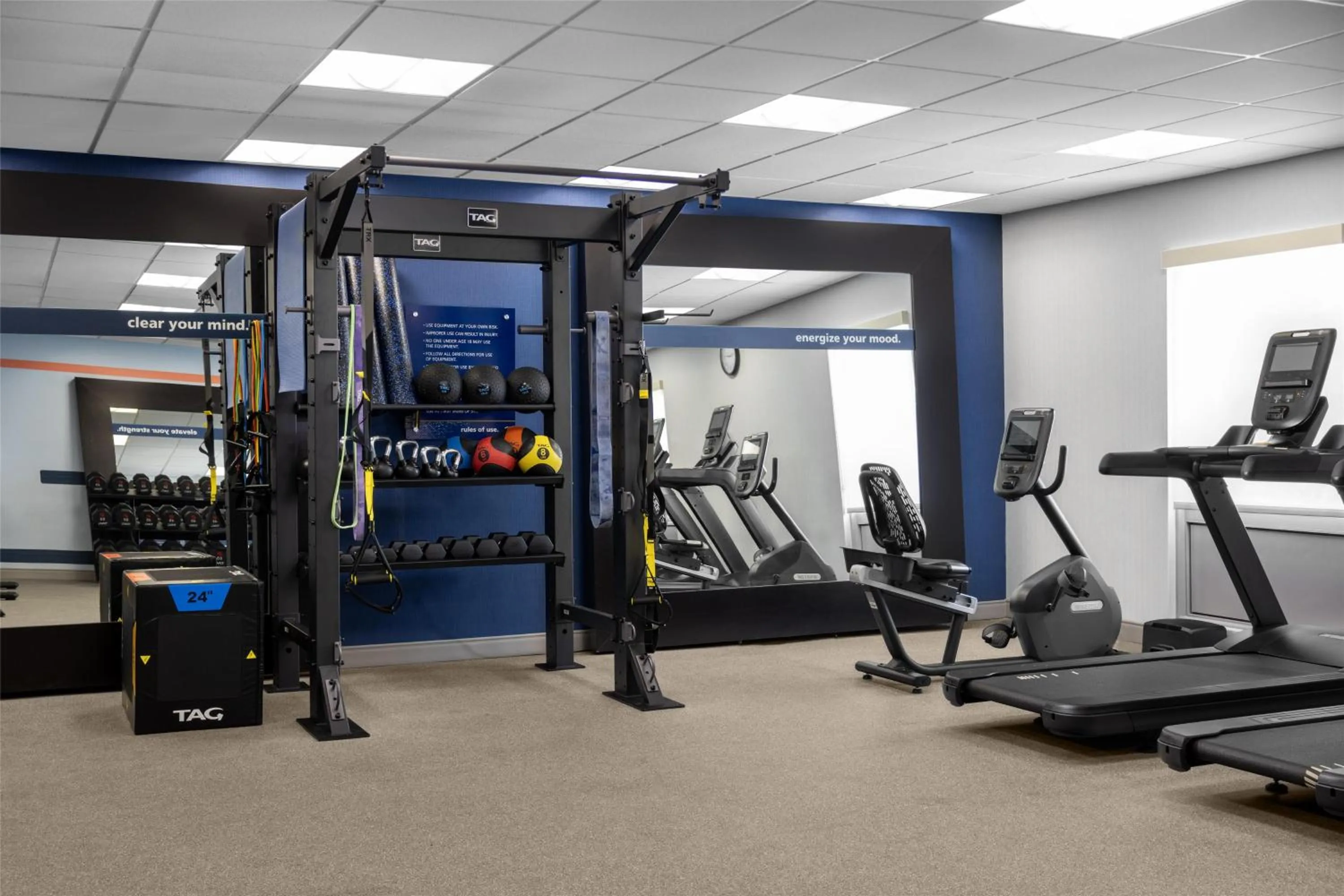 Fitness centre/facilities in Hampton Inn Lexington Medical Center, KY