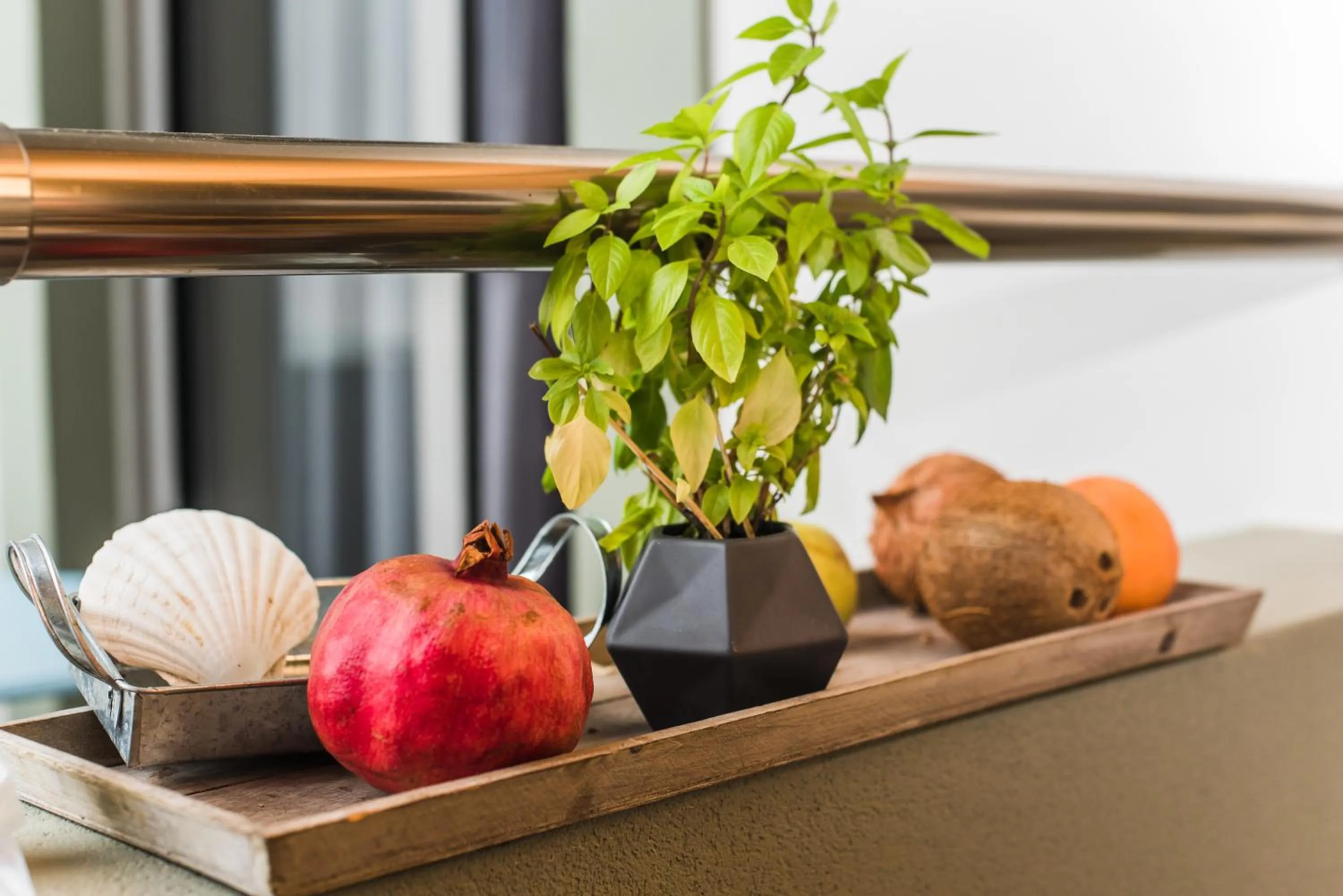 Decorative detail in Natali Apartments by Estia