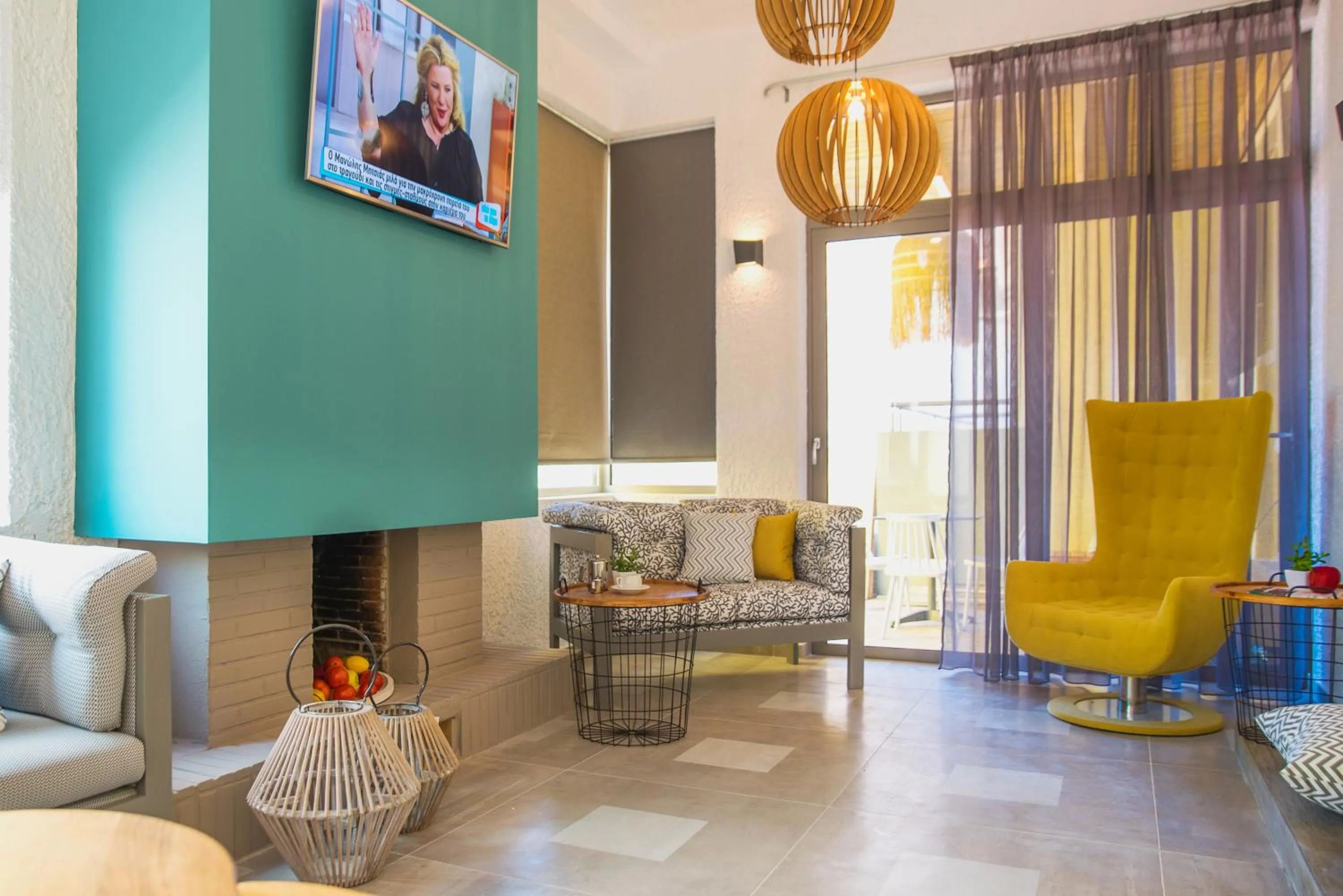 Lobby or reception in Natali Apartments by Estia