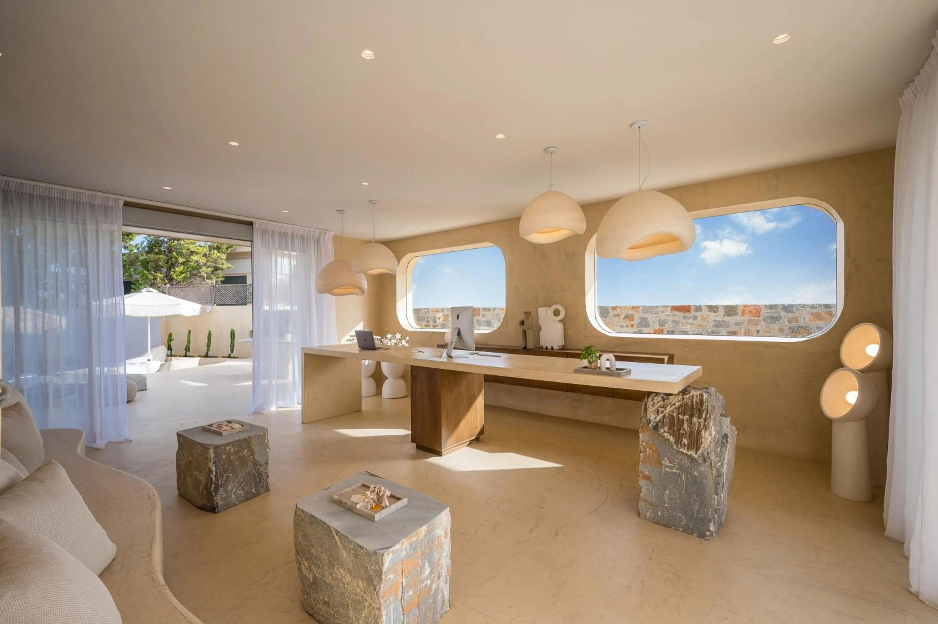 Seating area in Natali Apartments by Estia