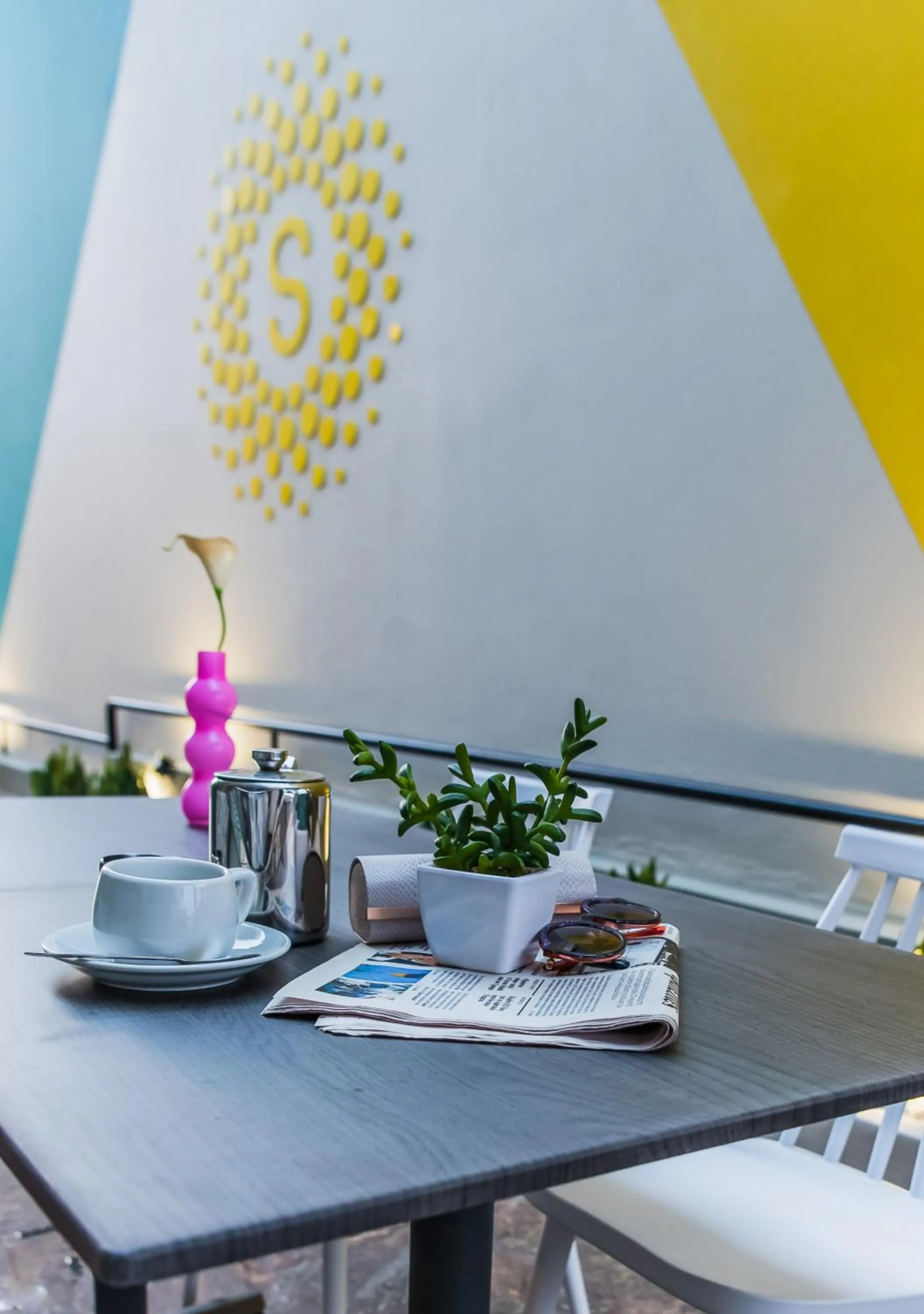 Patio in Natali Apartments by Estia