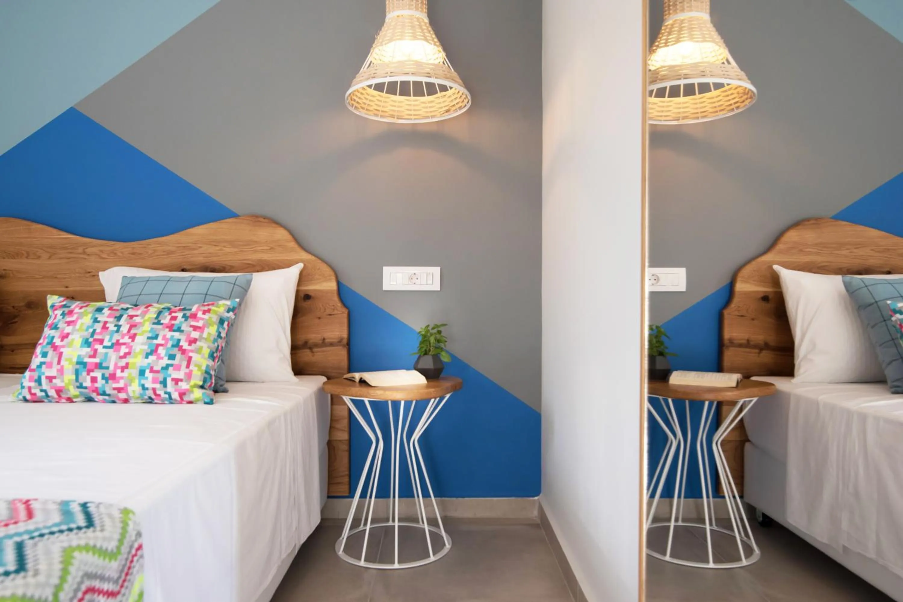 Bedroom, Bed in Natali Apartments by Estia