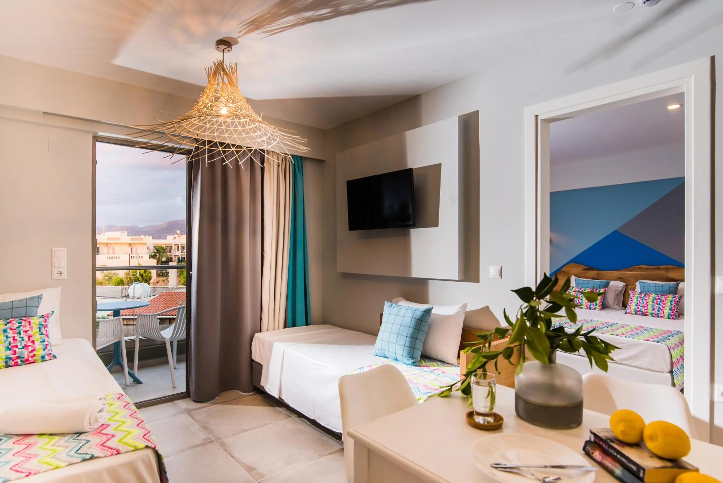 Spring, Bed in Natali Apartments by Estia