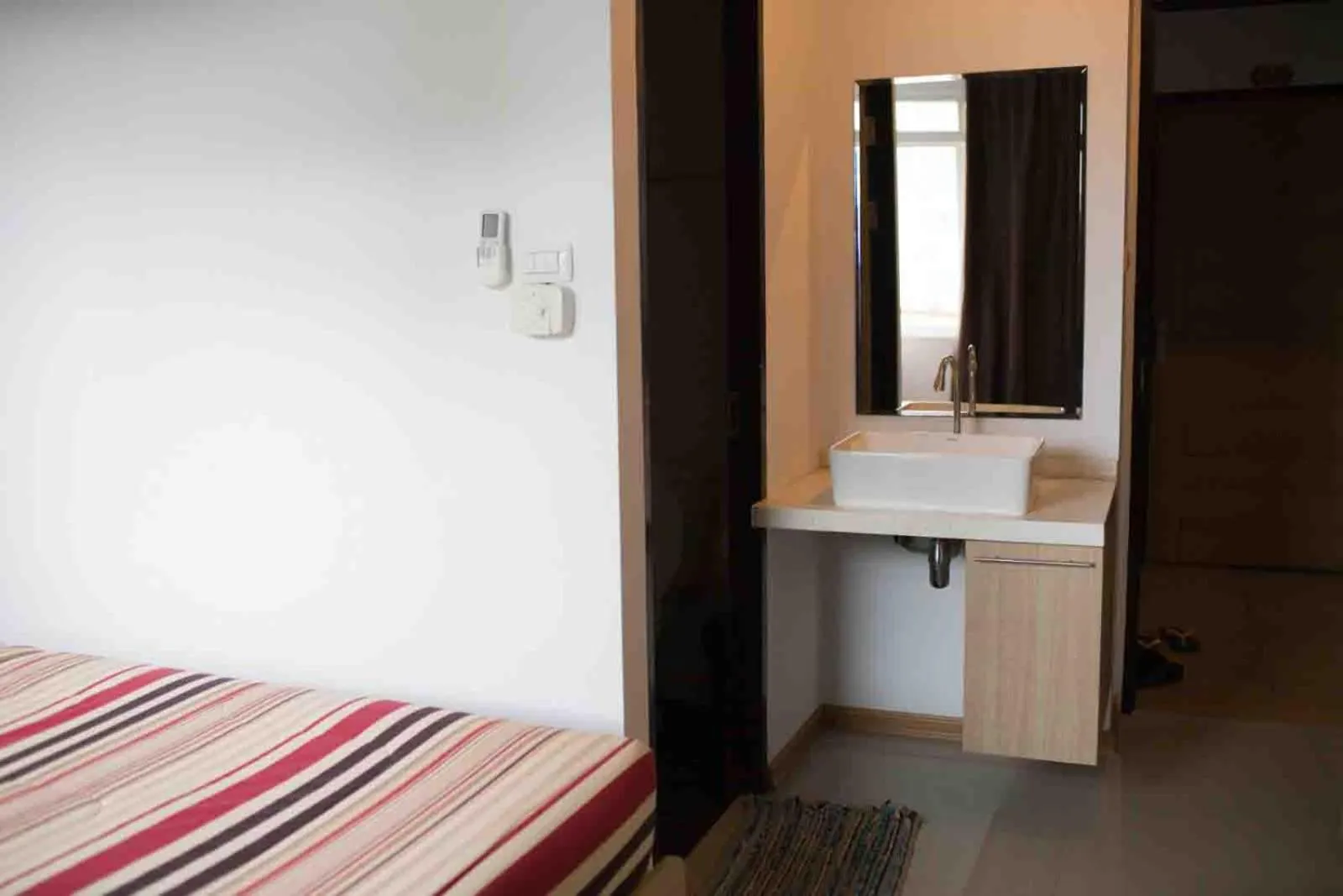 Bedroom, Bed in The C Park