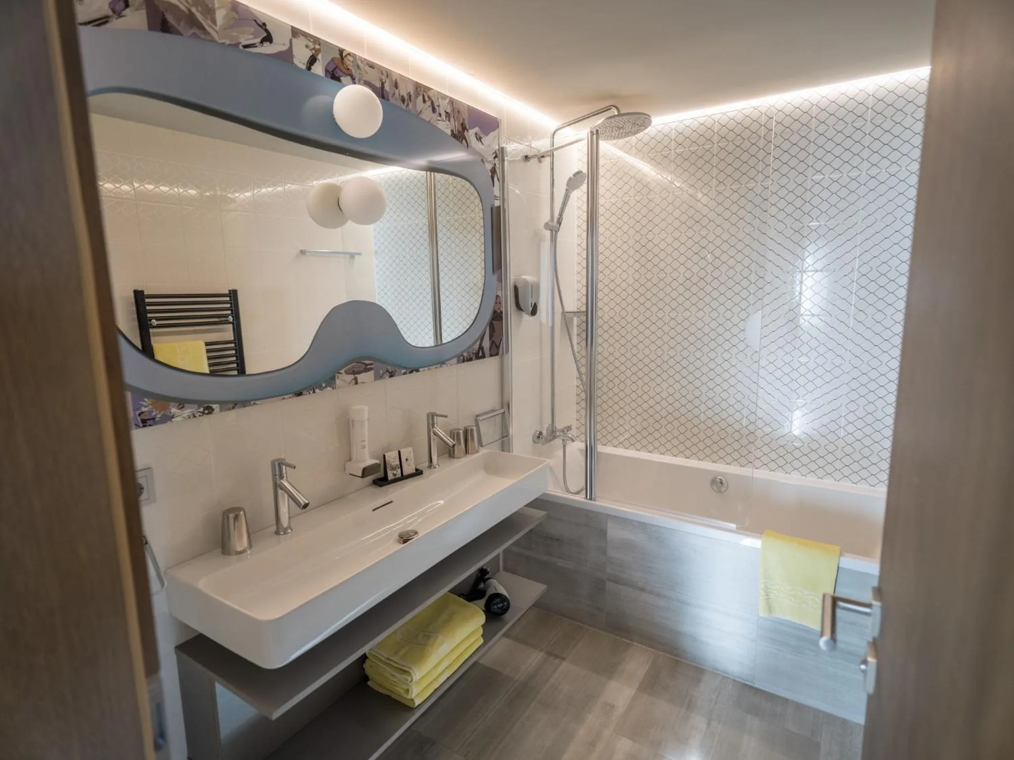 Bathroom in Hotel Kristall