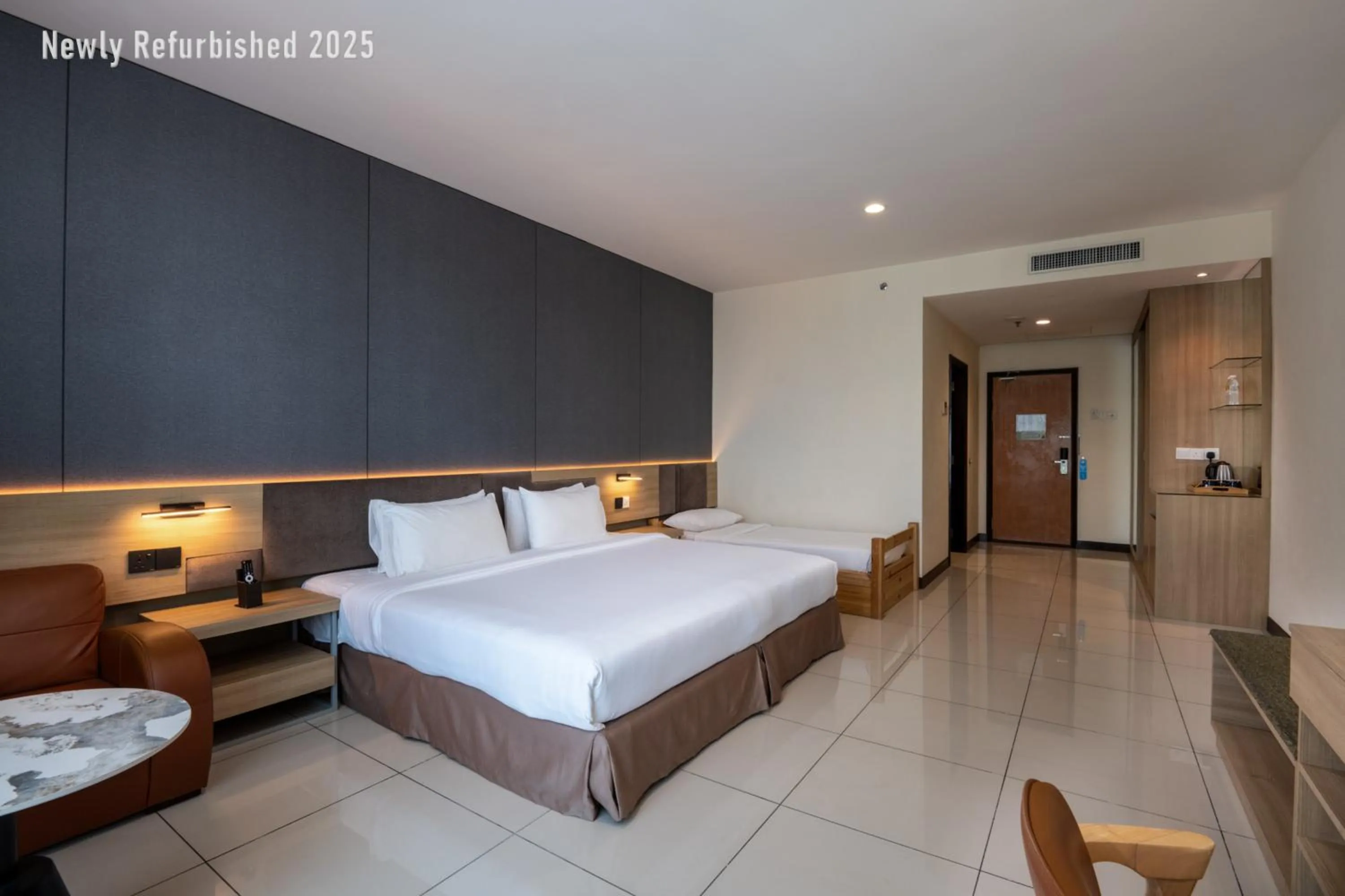 Bed in One Pacific Hotel and Serviced Apartments