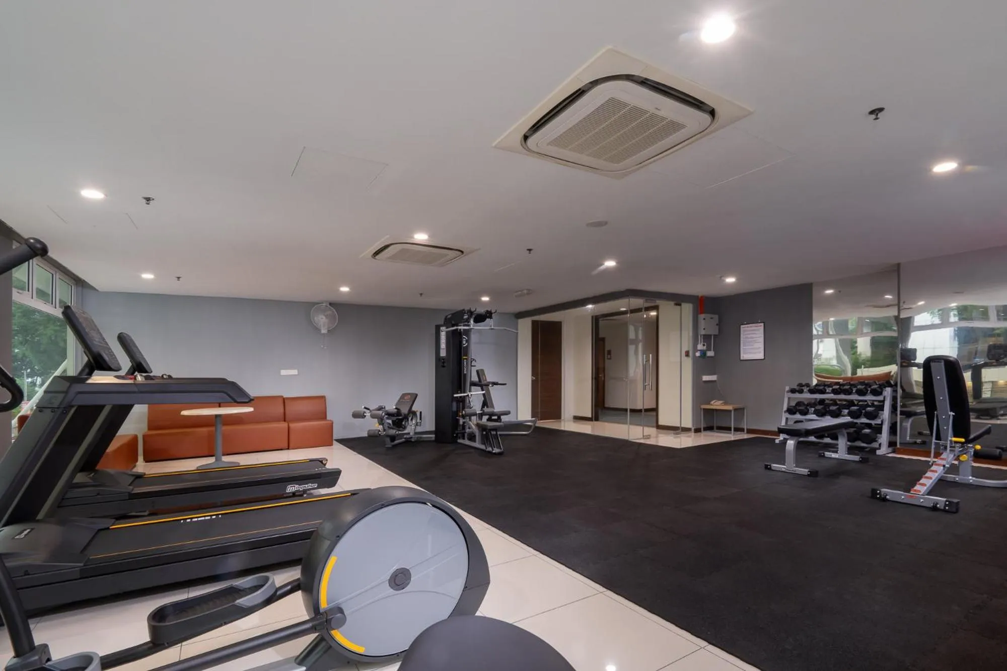 Fitness centre/facilities in One Pacific Hotel and Serviced Apartments