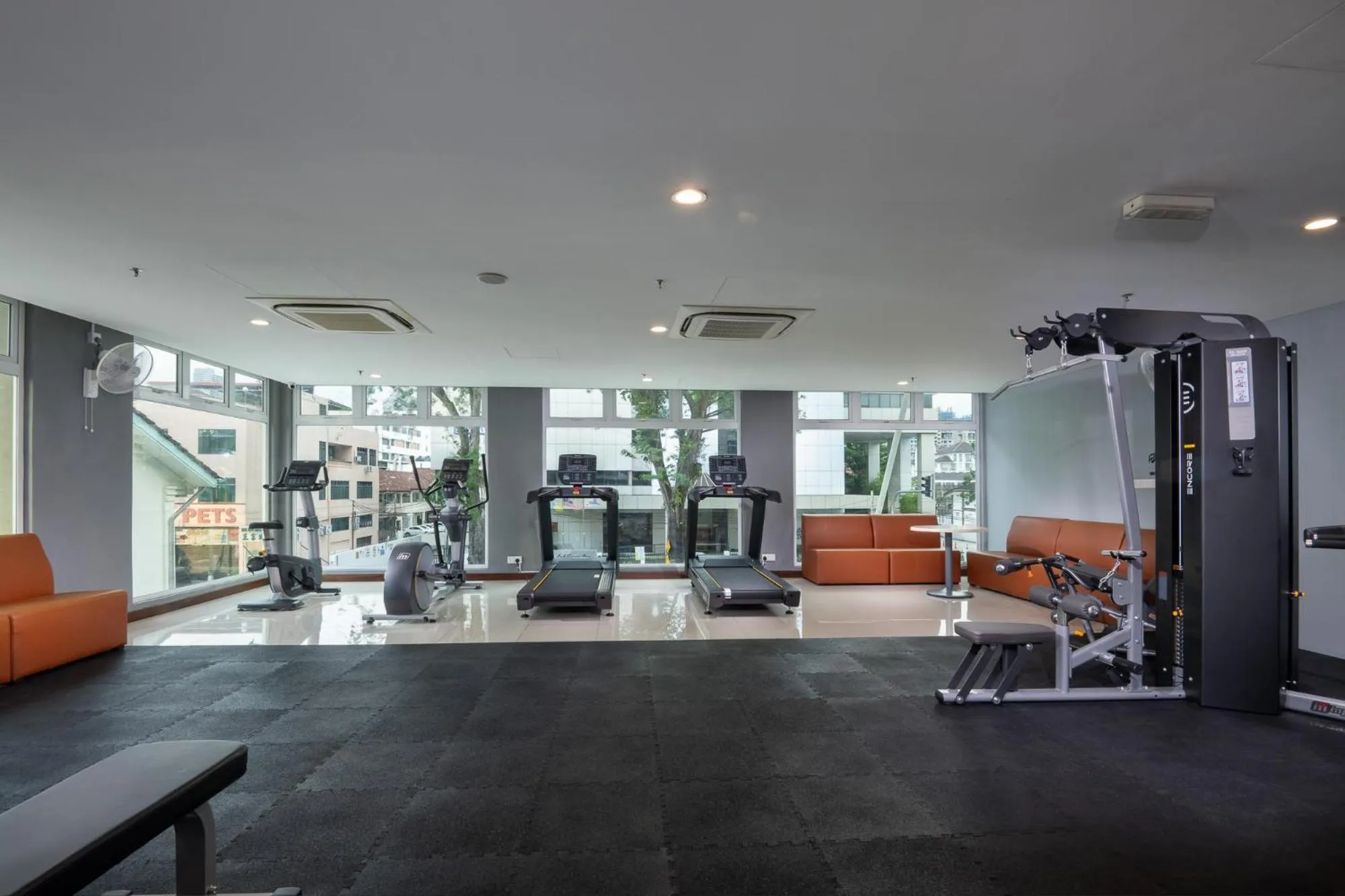 Fitness centre/facilities in One Pacific Hotel and Serviced Apartments