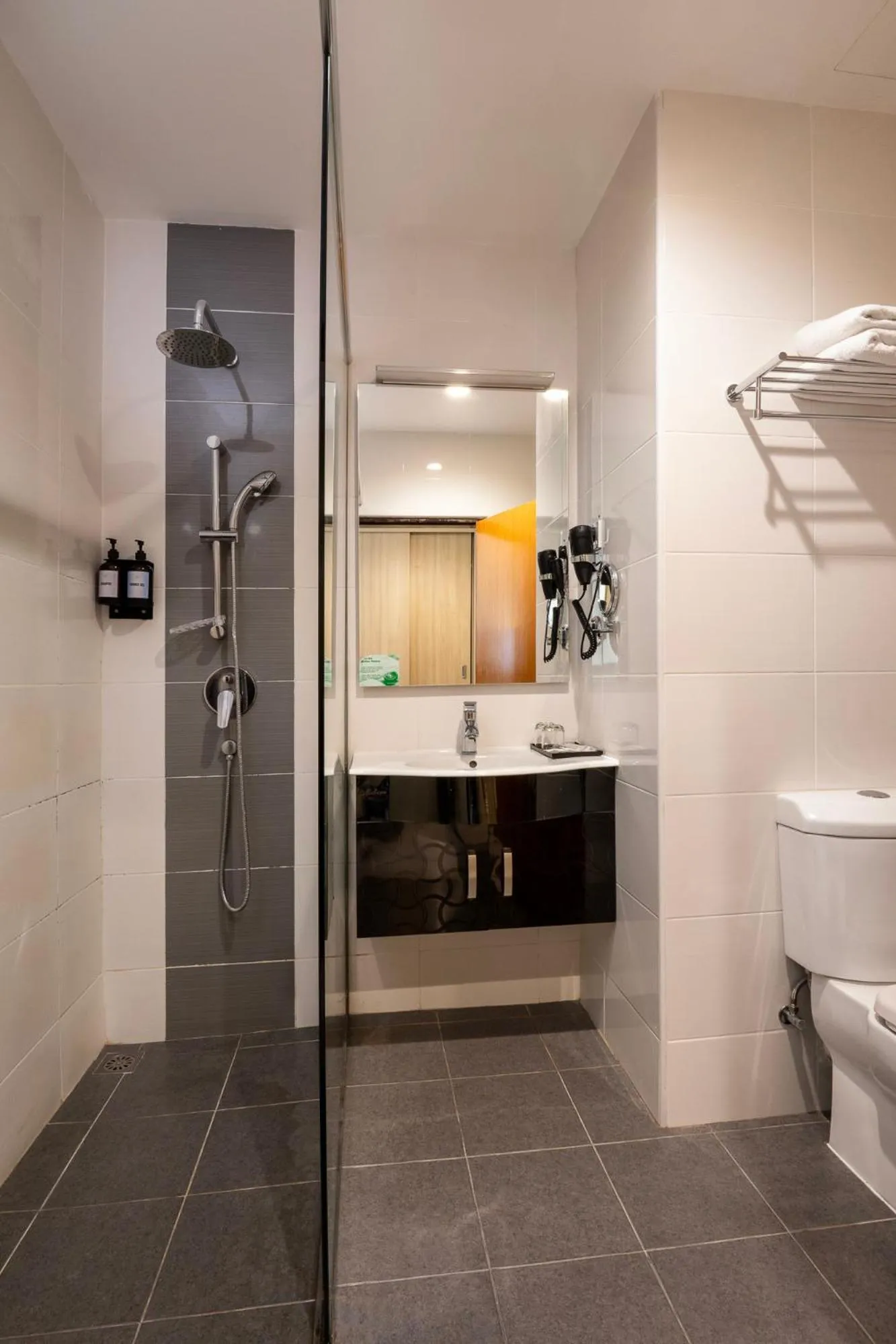 Bathroom in One Pacific Hotel and Serviced Apartments