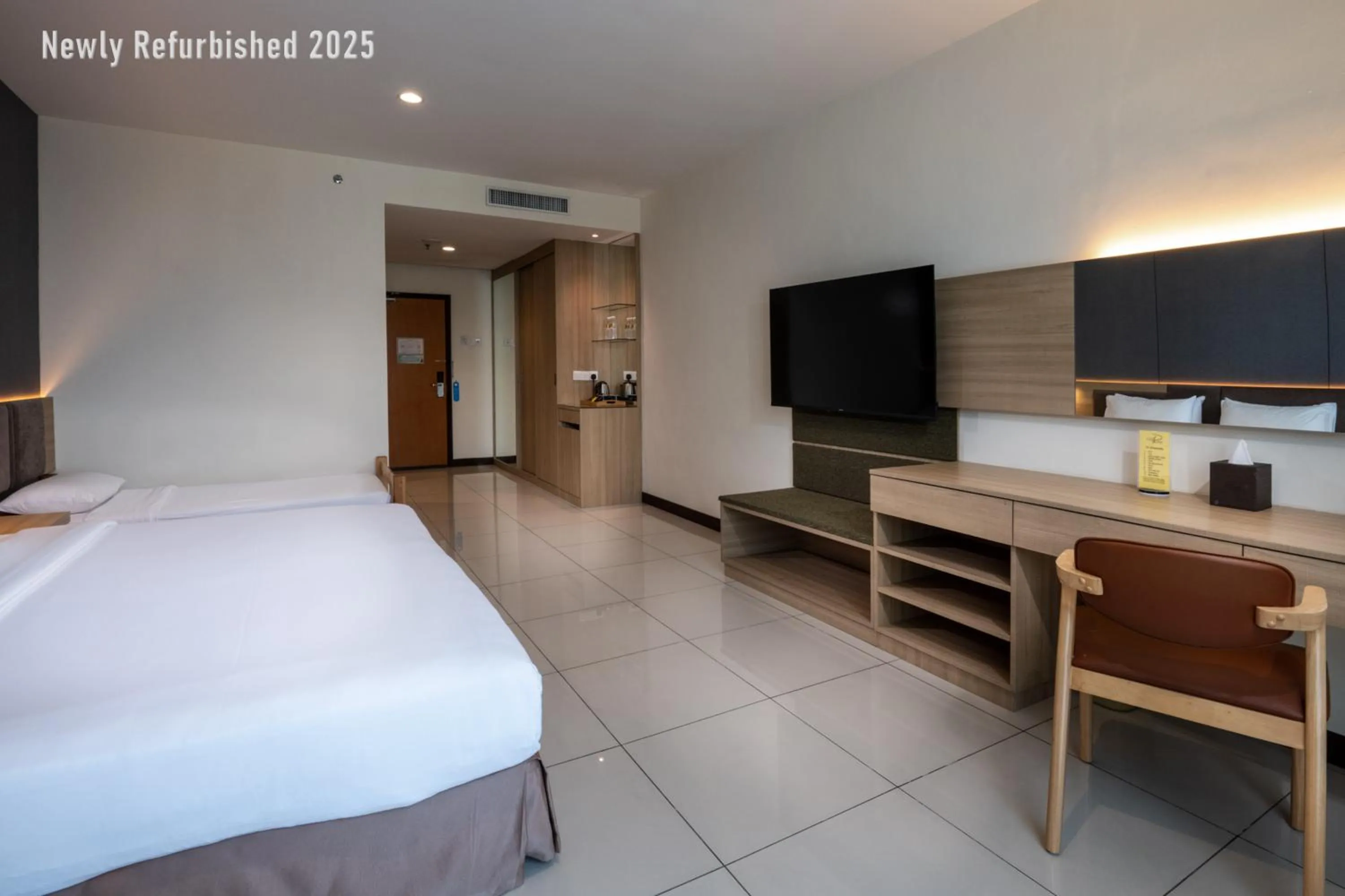 Bed in One Pacific Hotel and Serviced Apartments