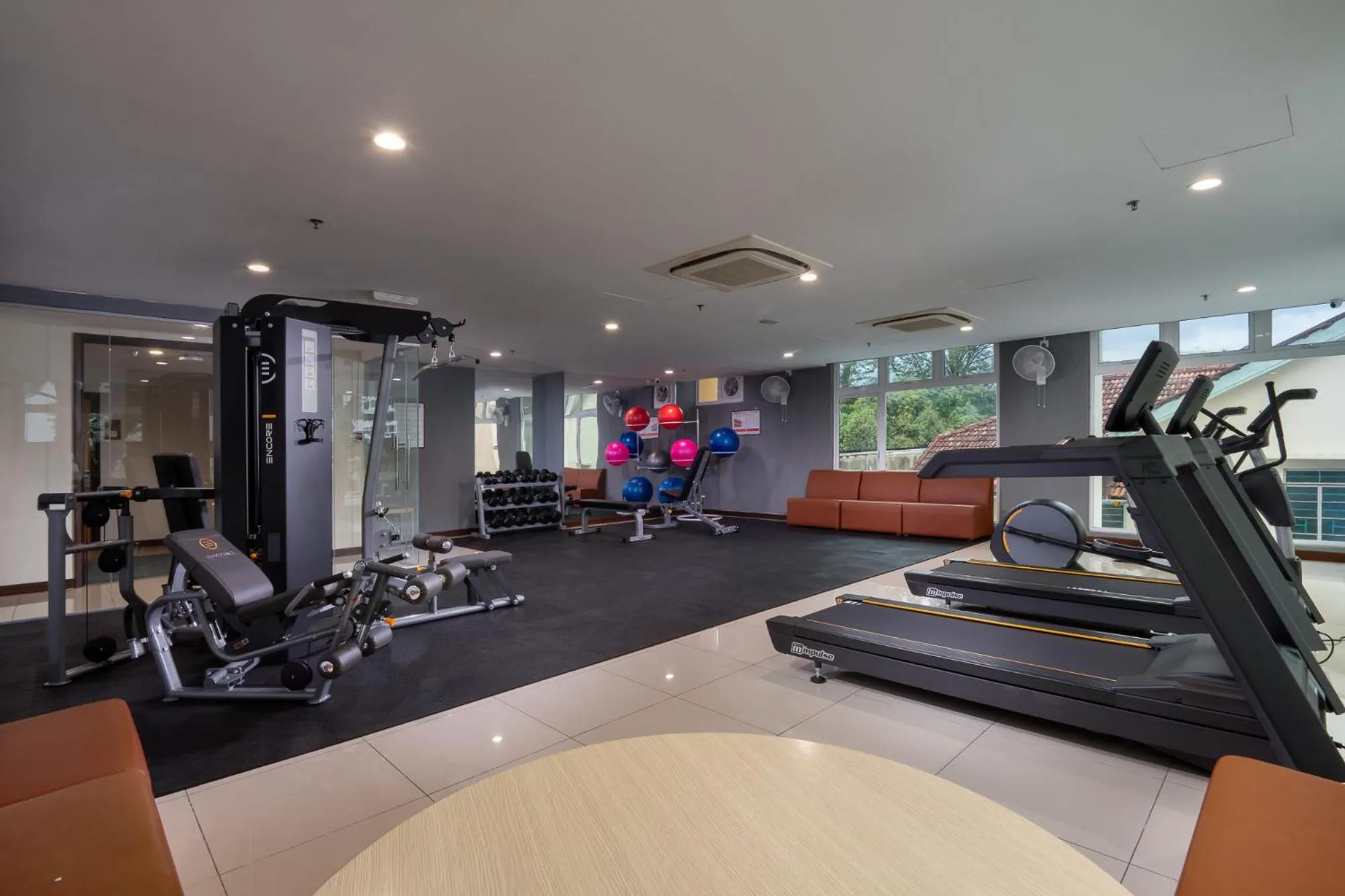 Fitness centre/facilities in One Pacific Hotel and Serviced Apartments