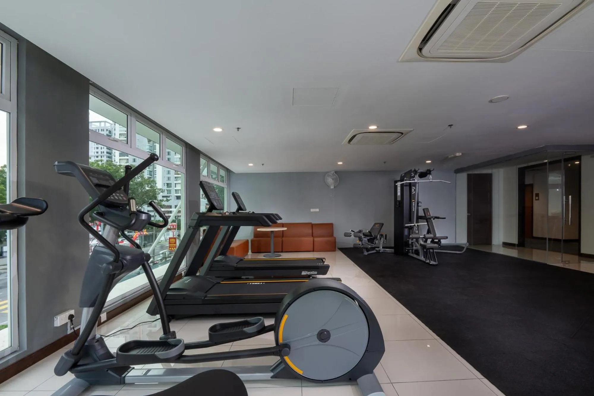 Fitness centre/facilities in One Pacific Hotel and Serviced Apartments