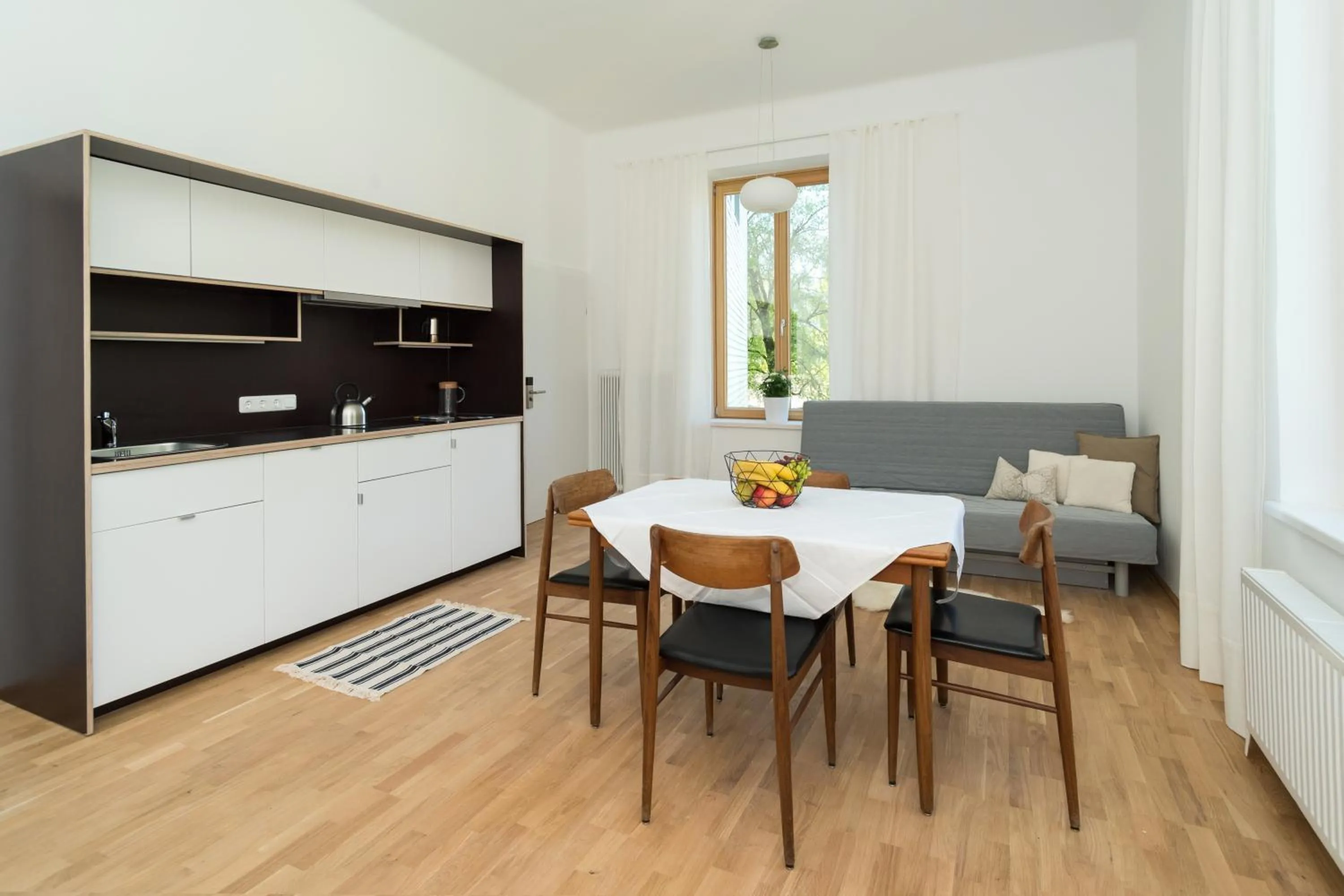 Kitchen or kitchenette in Seehaus Familie Leifer