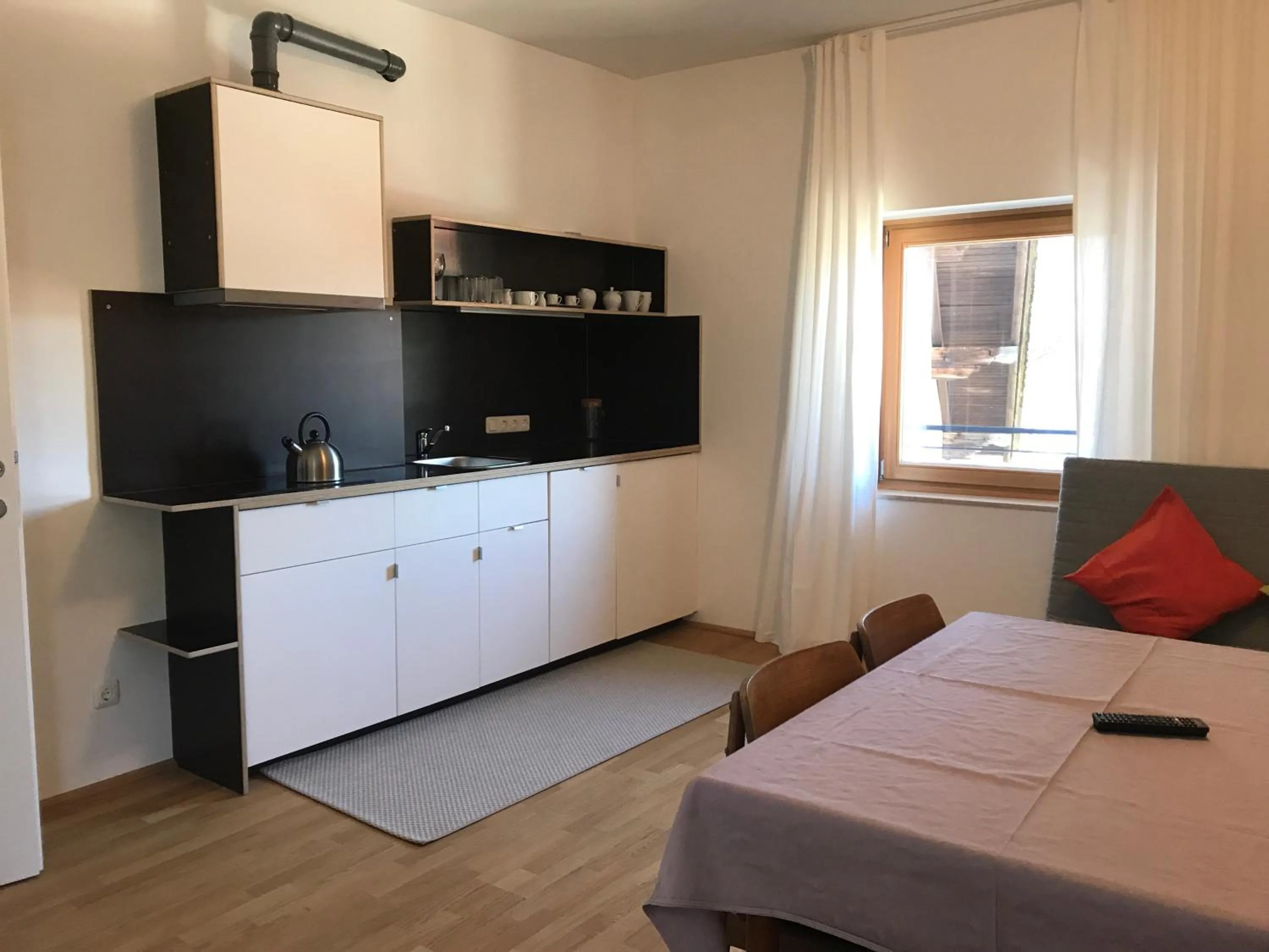 Kitchen or kitchenette in Seehaus Familie Leifer