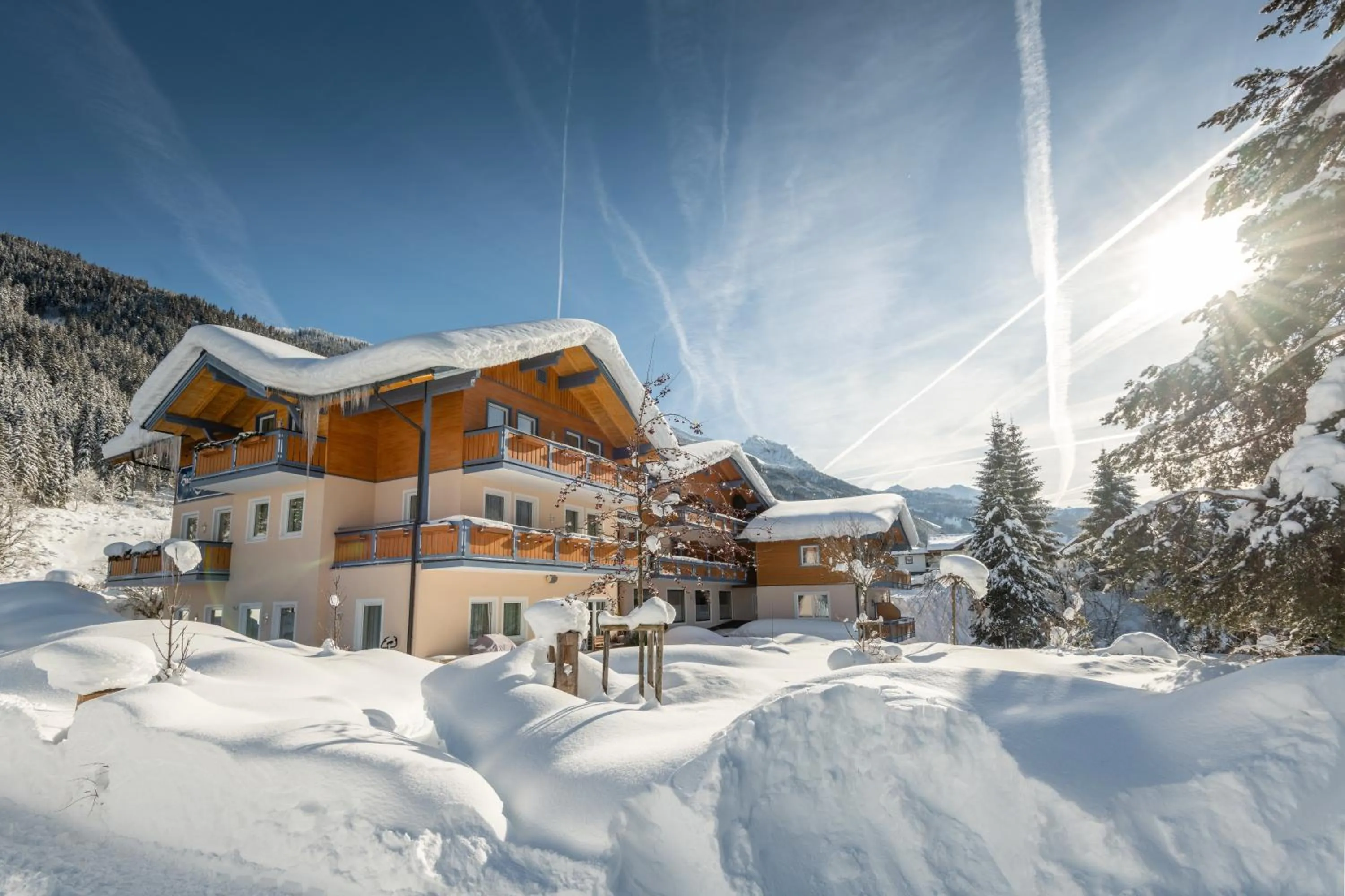 Property building in Hotel Hammerwirt - Forellenhof