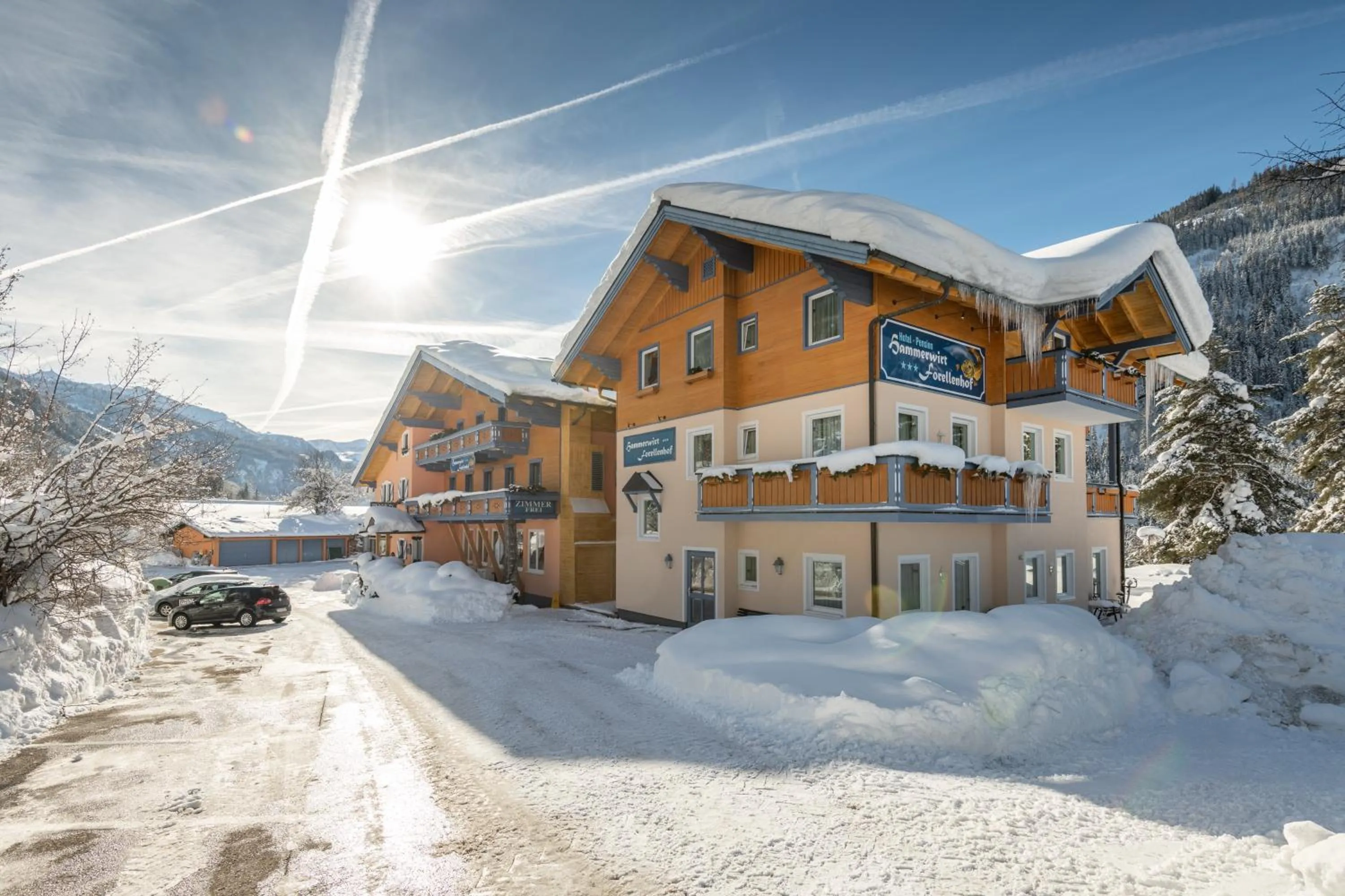 Property building in Hotel Hammerwirt - Forellenhof