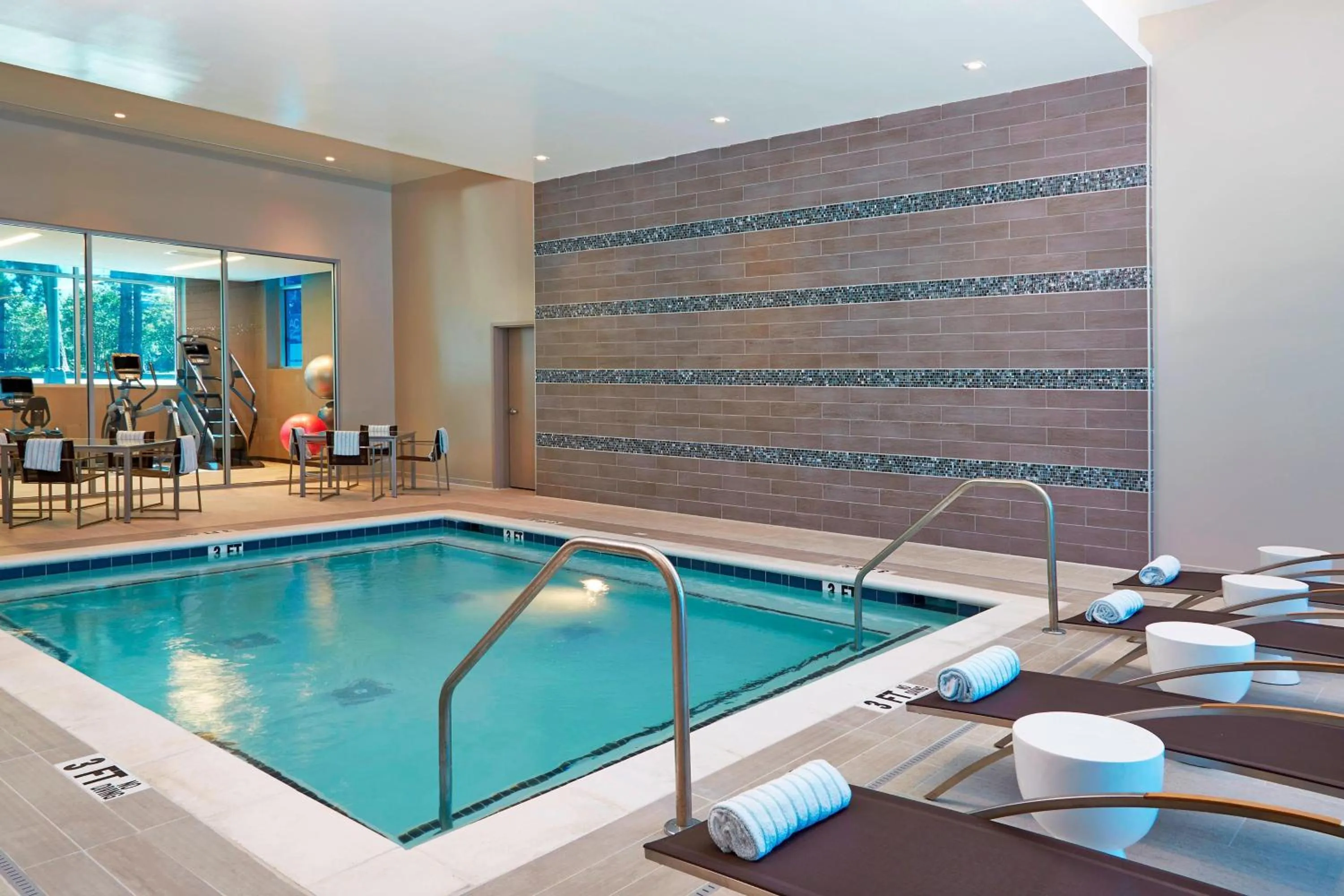 Swimming pool in AC Hotel by Marriott Atlanta Buckhead at Phipps Plaza