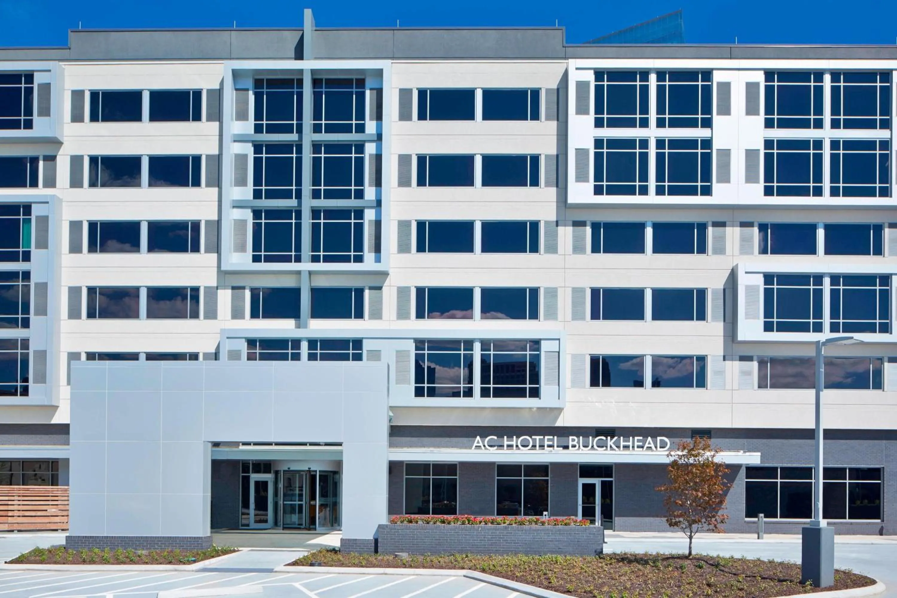 Property building in AC Hotel by Marriott Atlanta Buckhead at Phipps Plaza