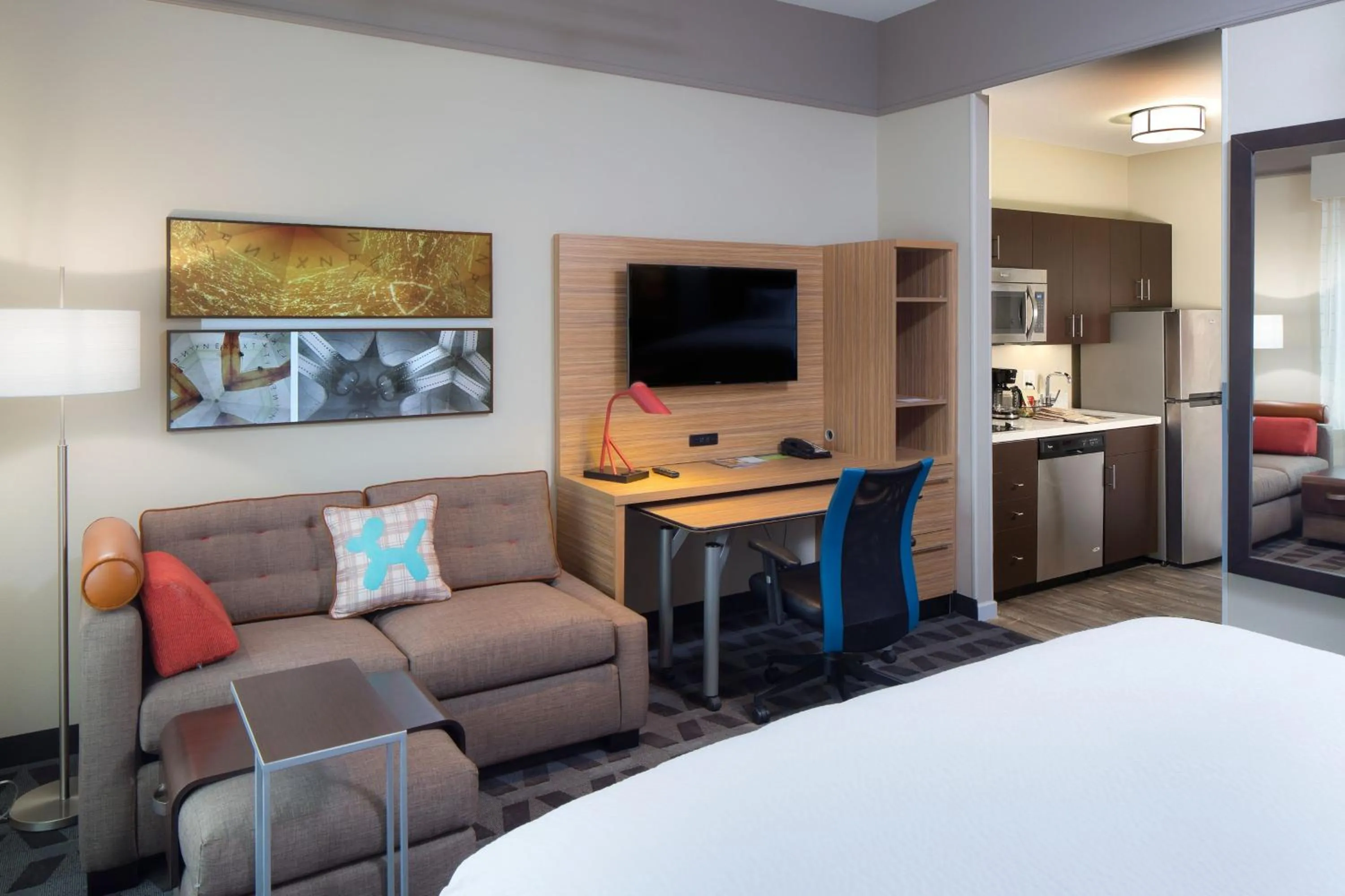 Bedroom, Bed in TownePlace Suites by Marriott Swedesboro Logan Township