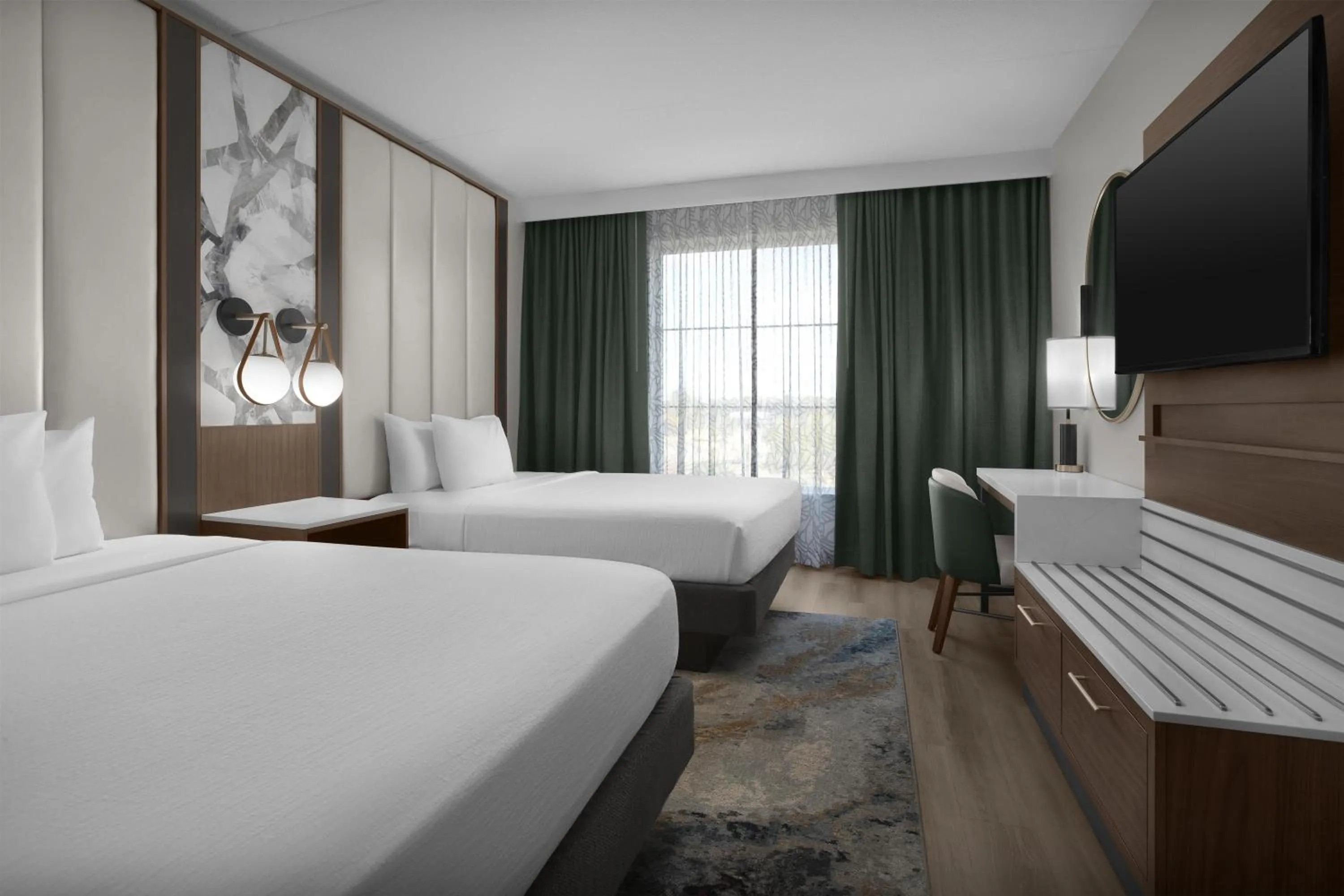 Bed in Embassy Suites by Hilton Jackson North Ridgeland