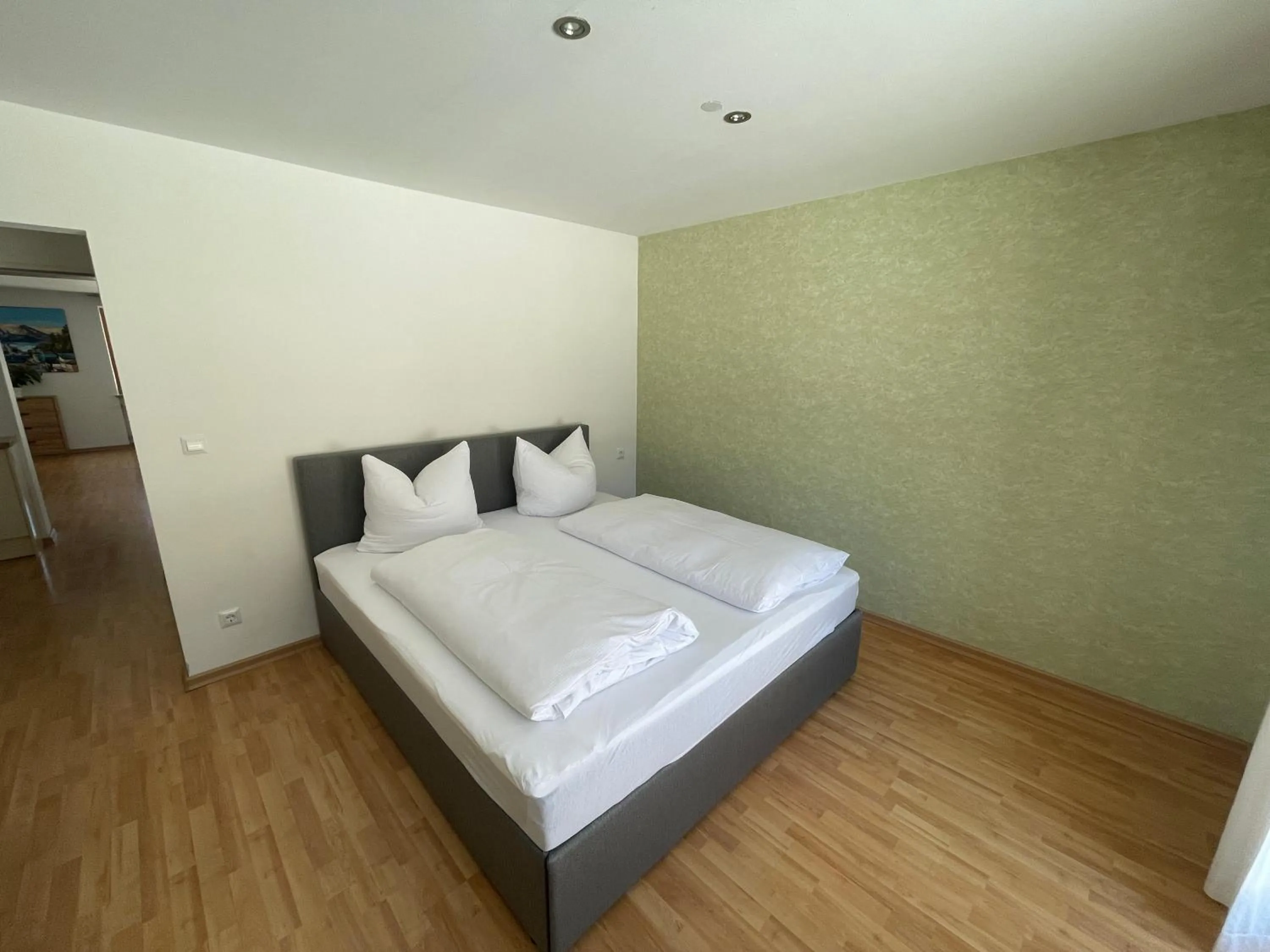 Bed in Hotel Garni Landhaus Sonnenstern