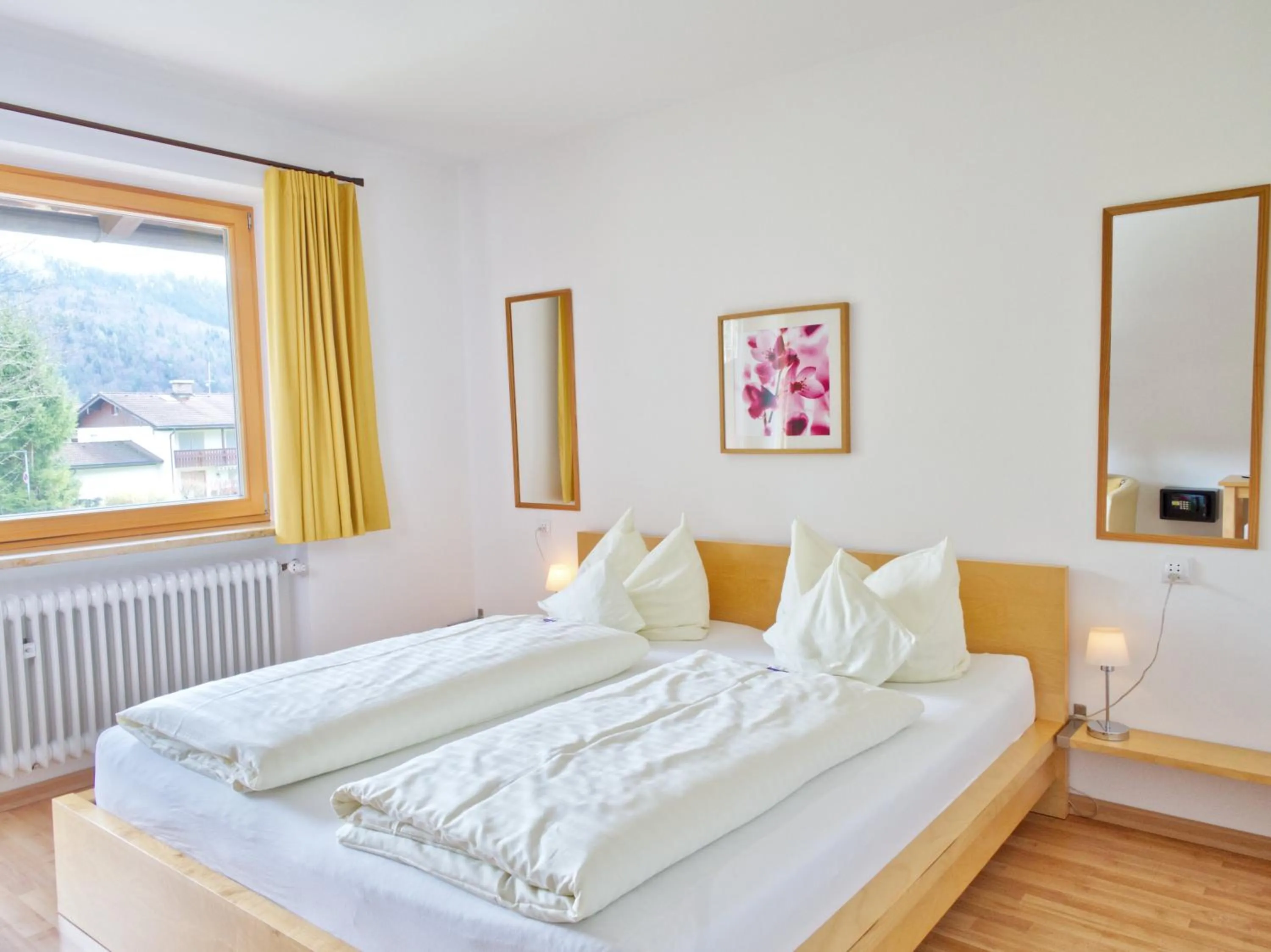 Bed in Hotel Garni Landhaus Sonnenstern