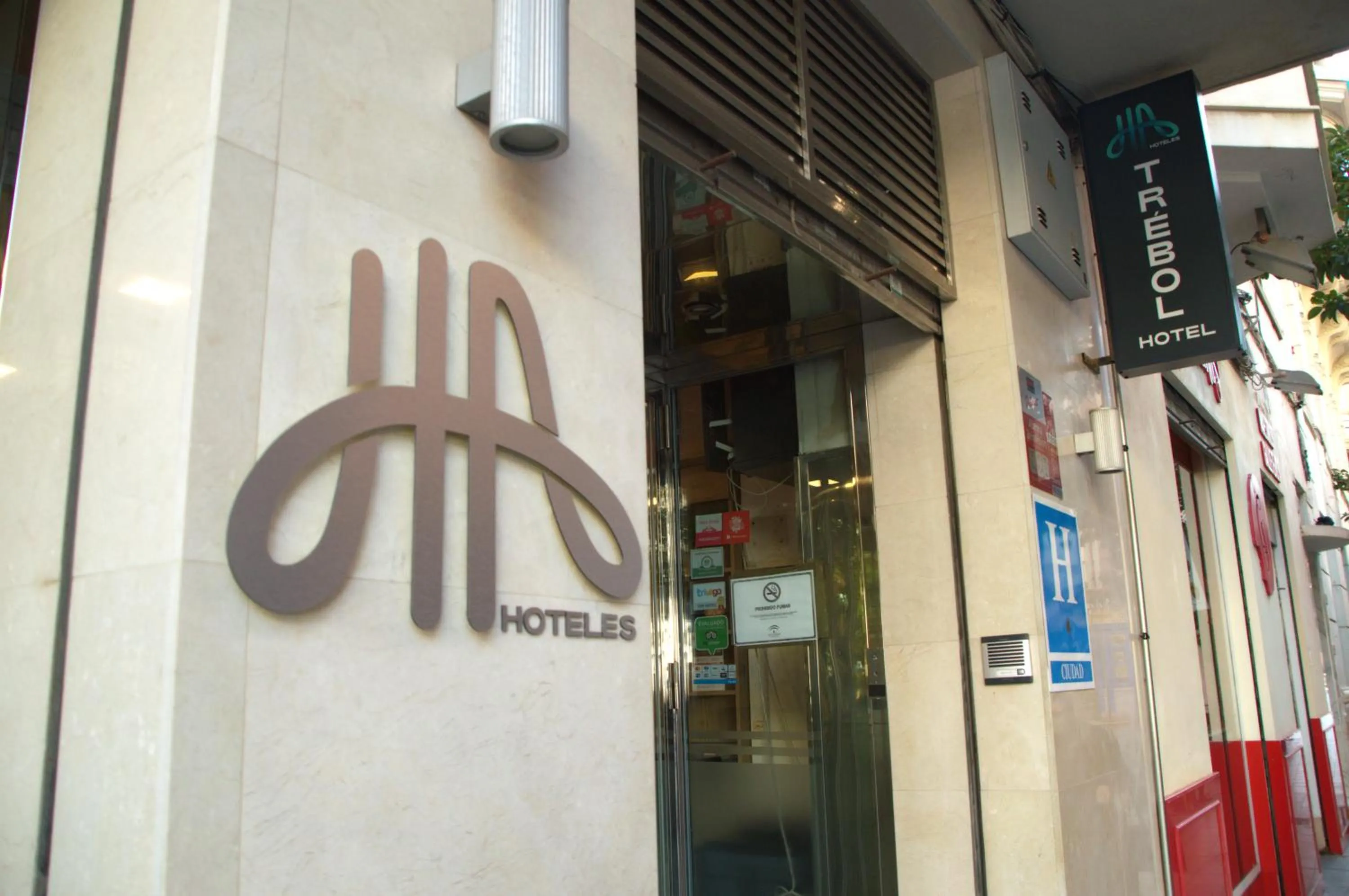 Street view in H-A Hotel Trebol