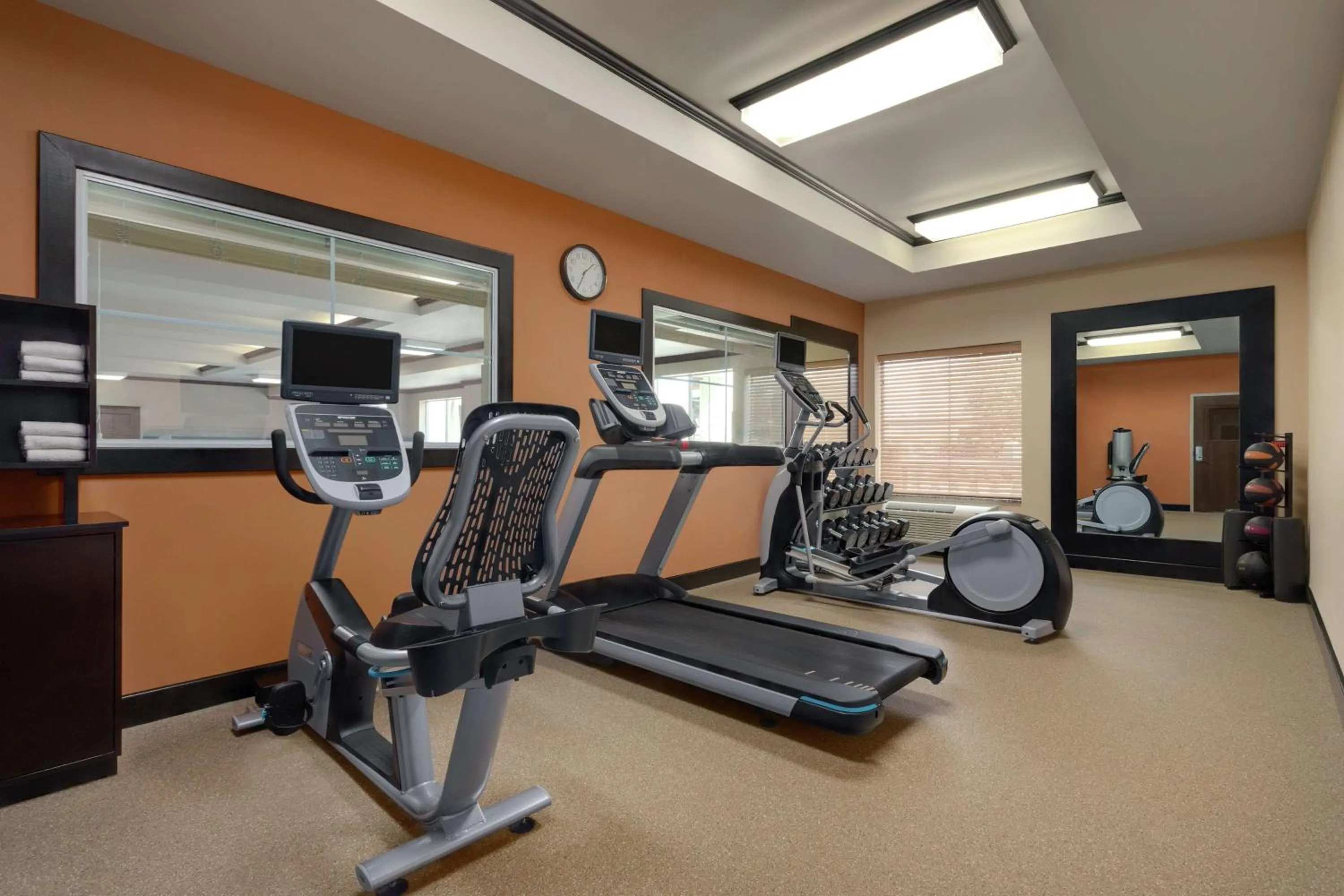 Fitness centre/facilities in Homewood Suites by Hilton Fort Smith