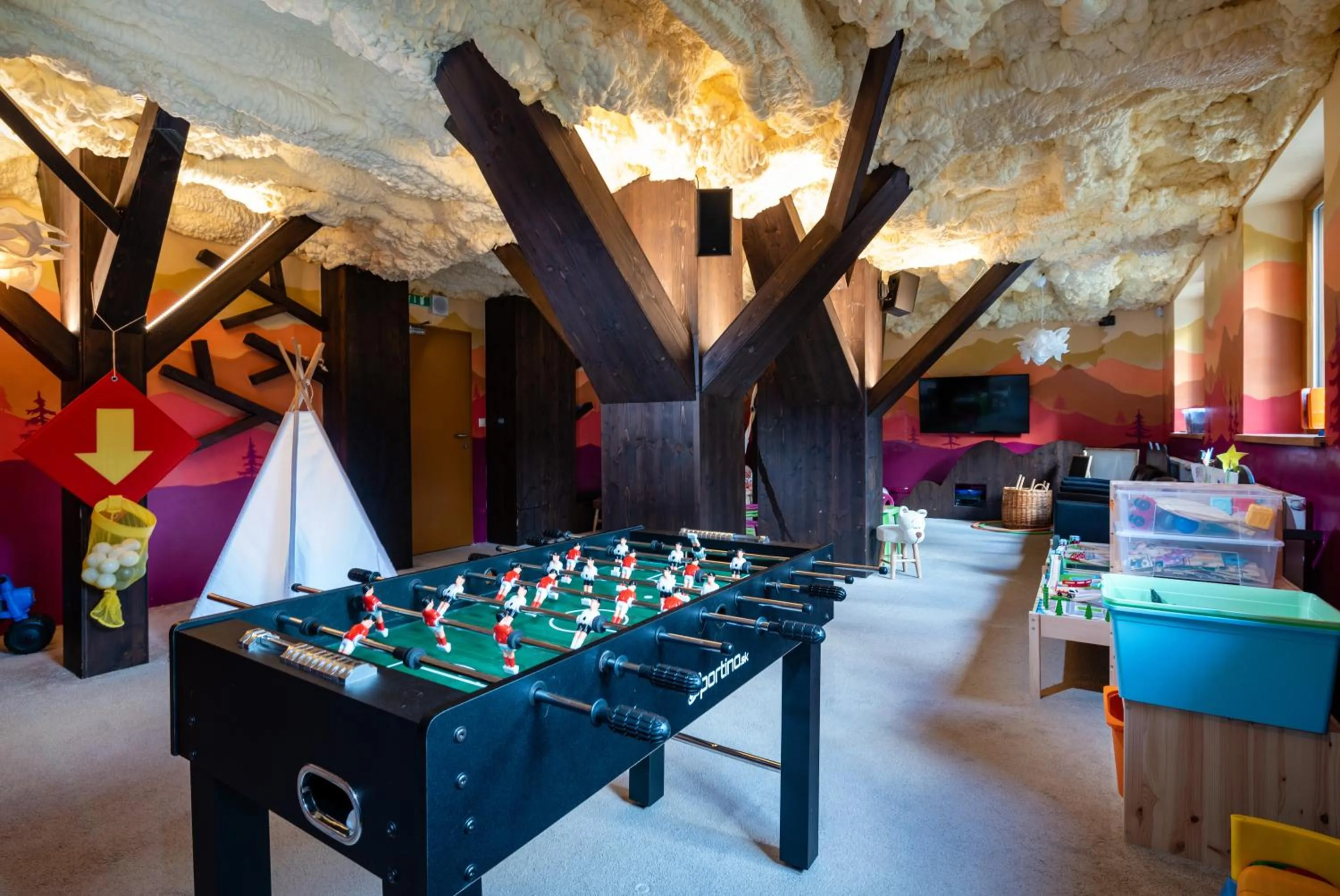 Kids's club in Hotel Björnson & Björnson TREE HOUSES Jasná