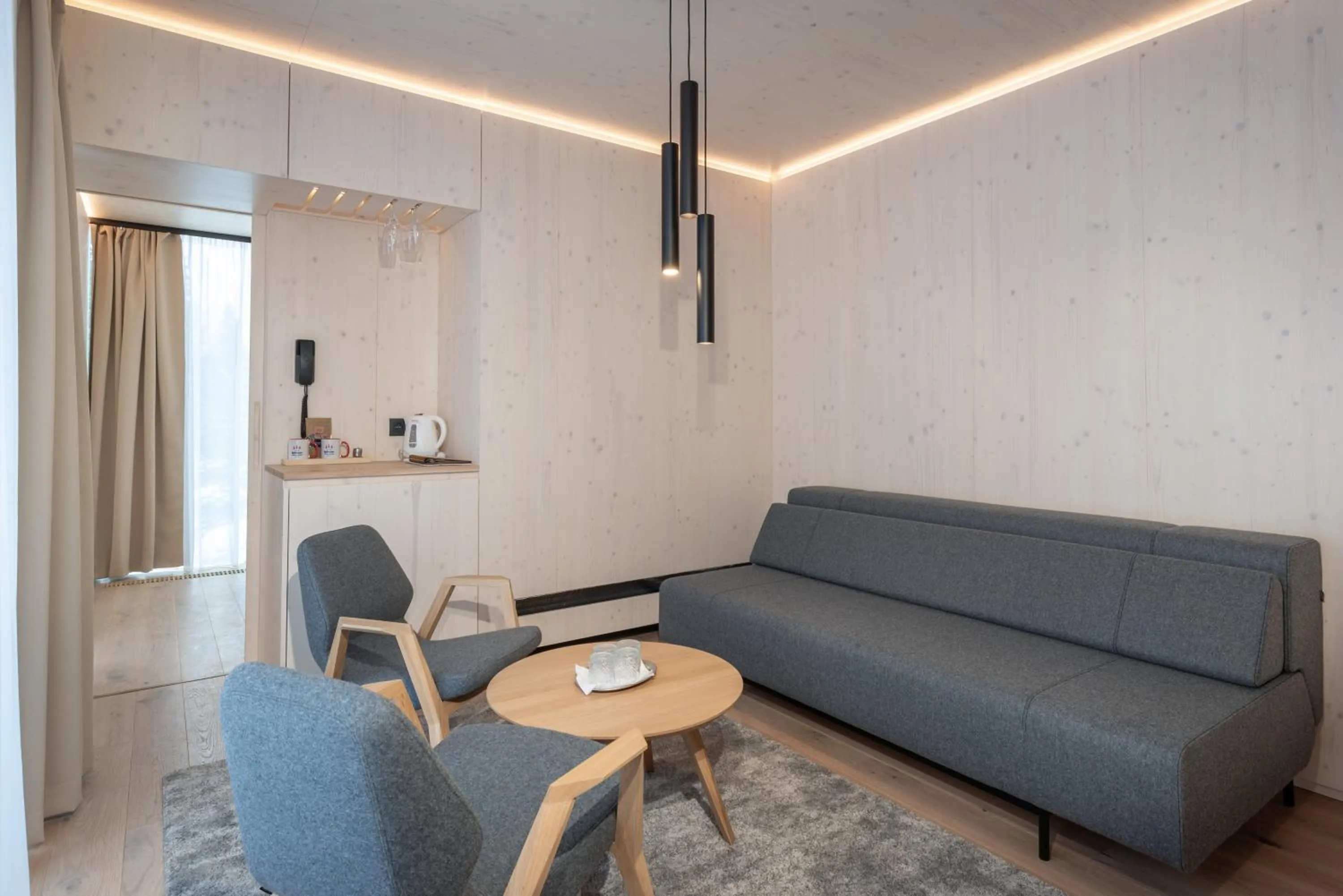 Living room in Hotel Björnson & Björnson TREE HOUSES Jasná