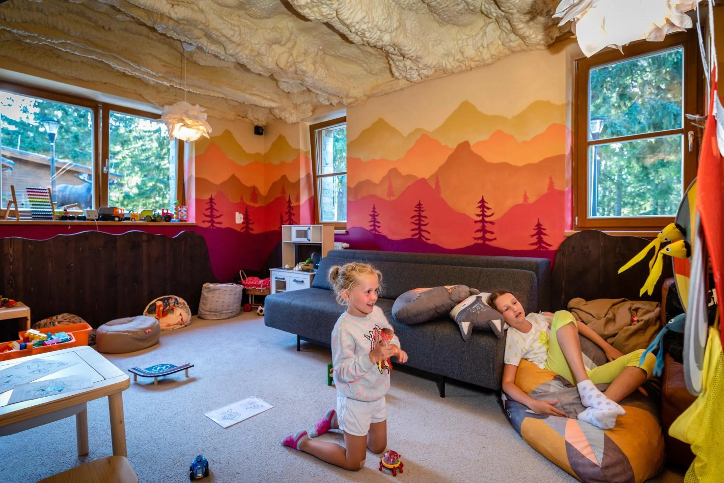 Game Room in Hotel Björnson & Björnson TREE HOUSES Jasná