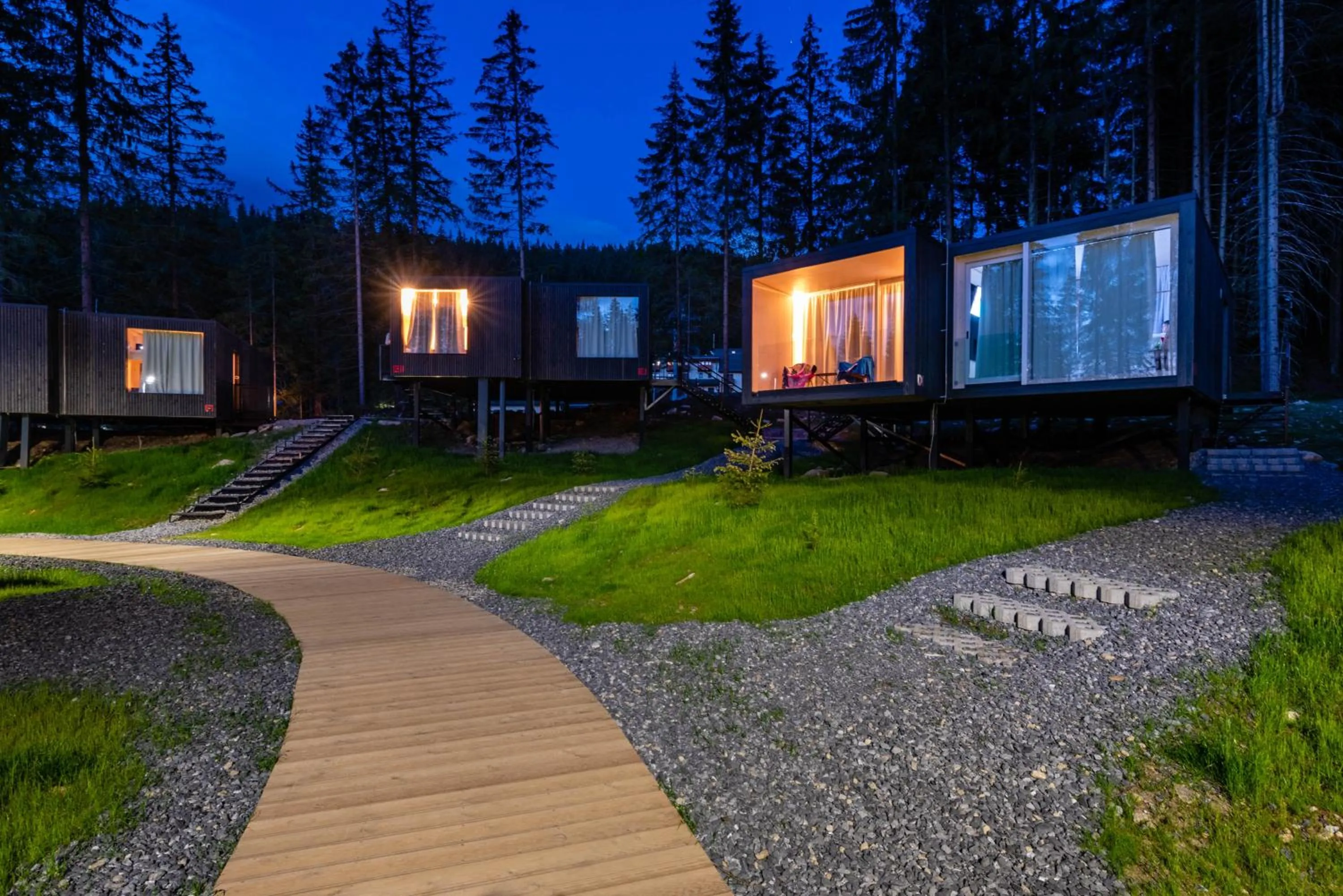 Neighbourhood in Hotel Björnson & Björnson TREE HOUSES Jasná