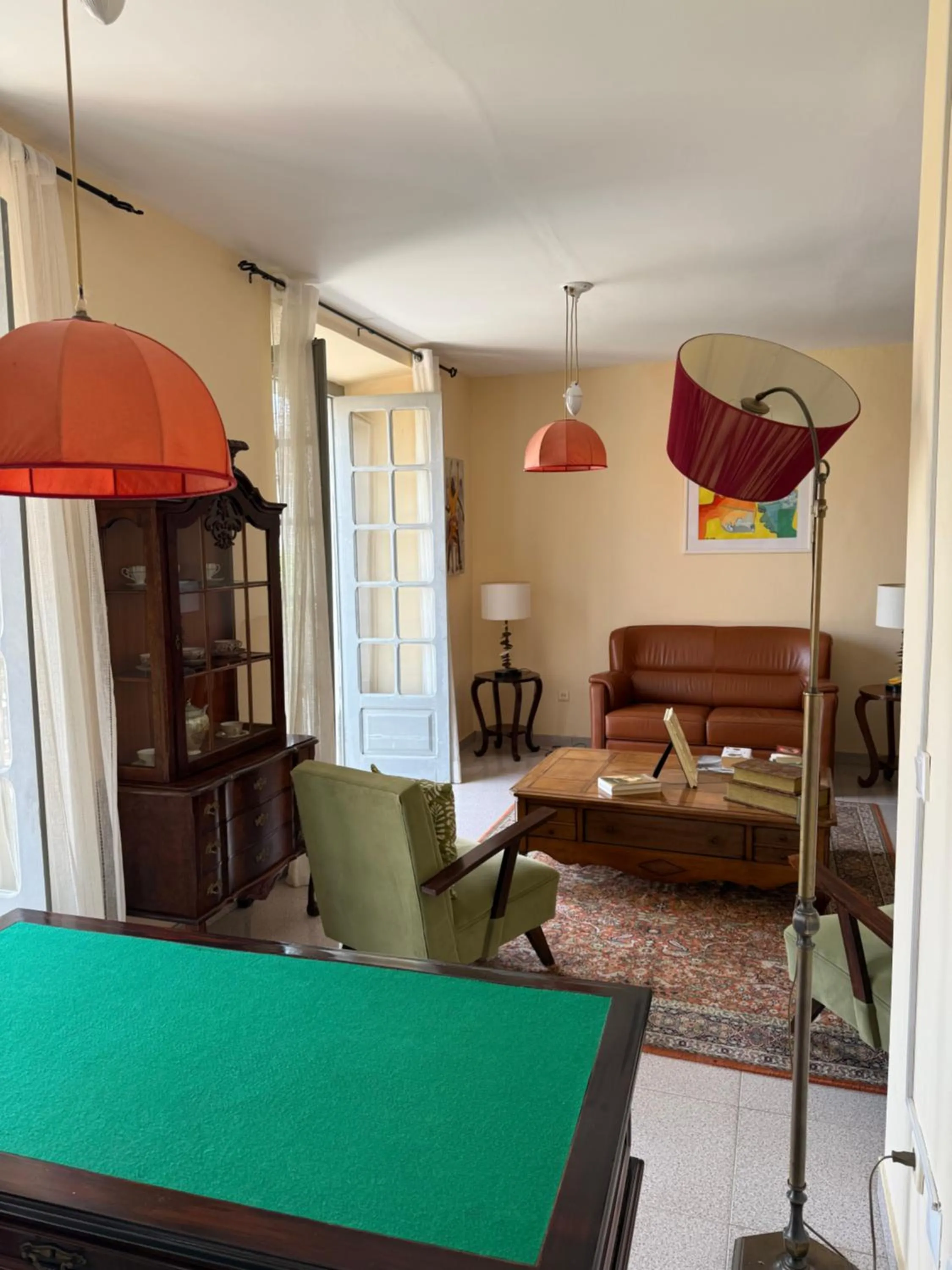 Living room in Pousada Praia Maria