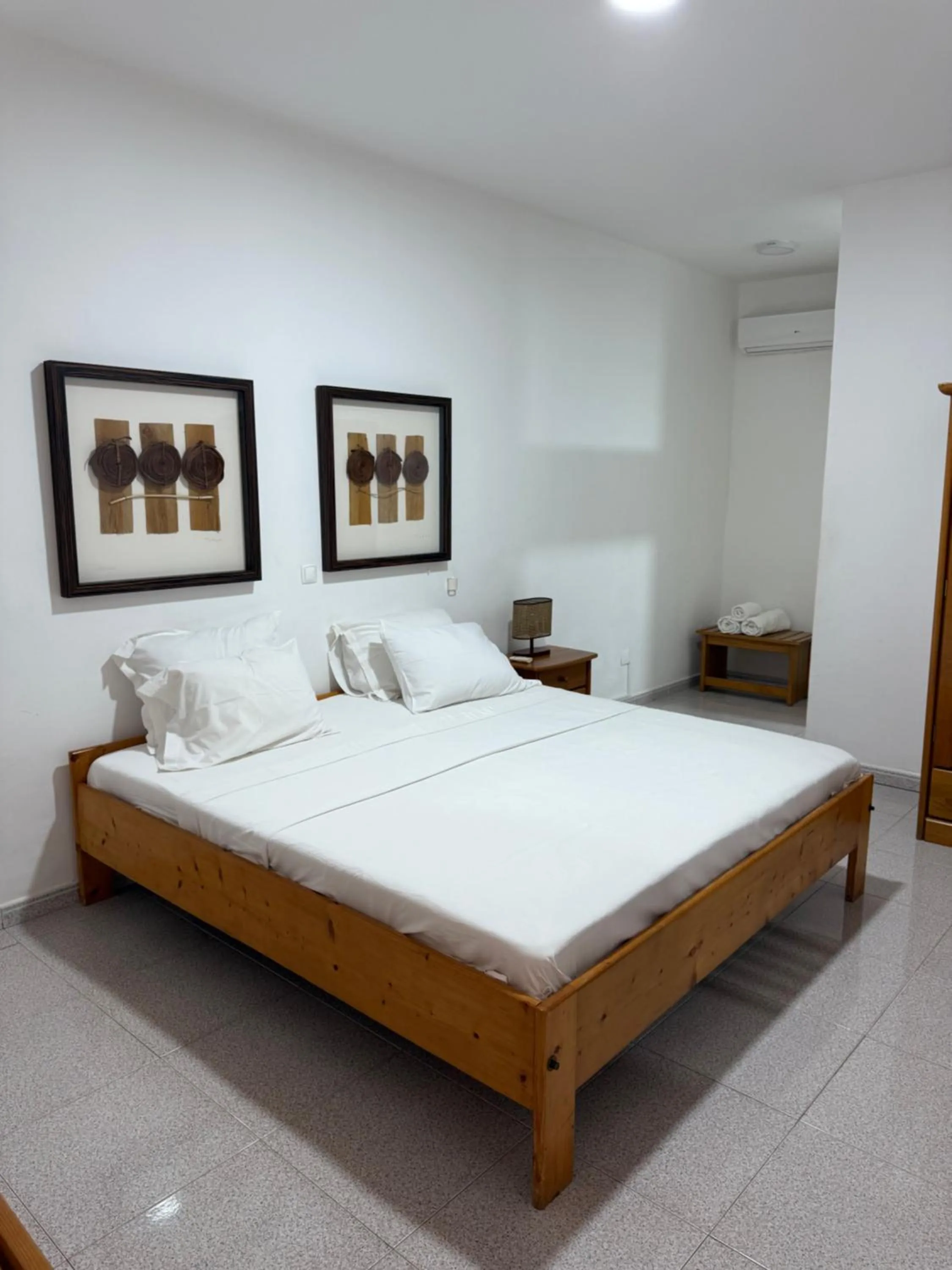 Bed in Pousada Praia Maria