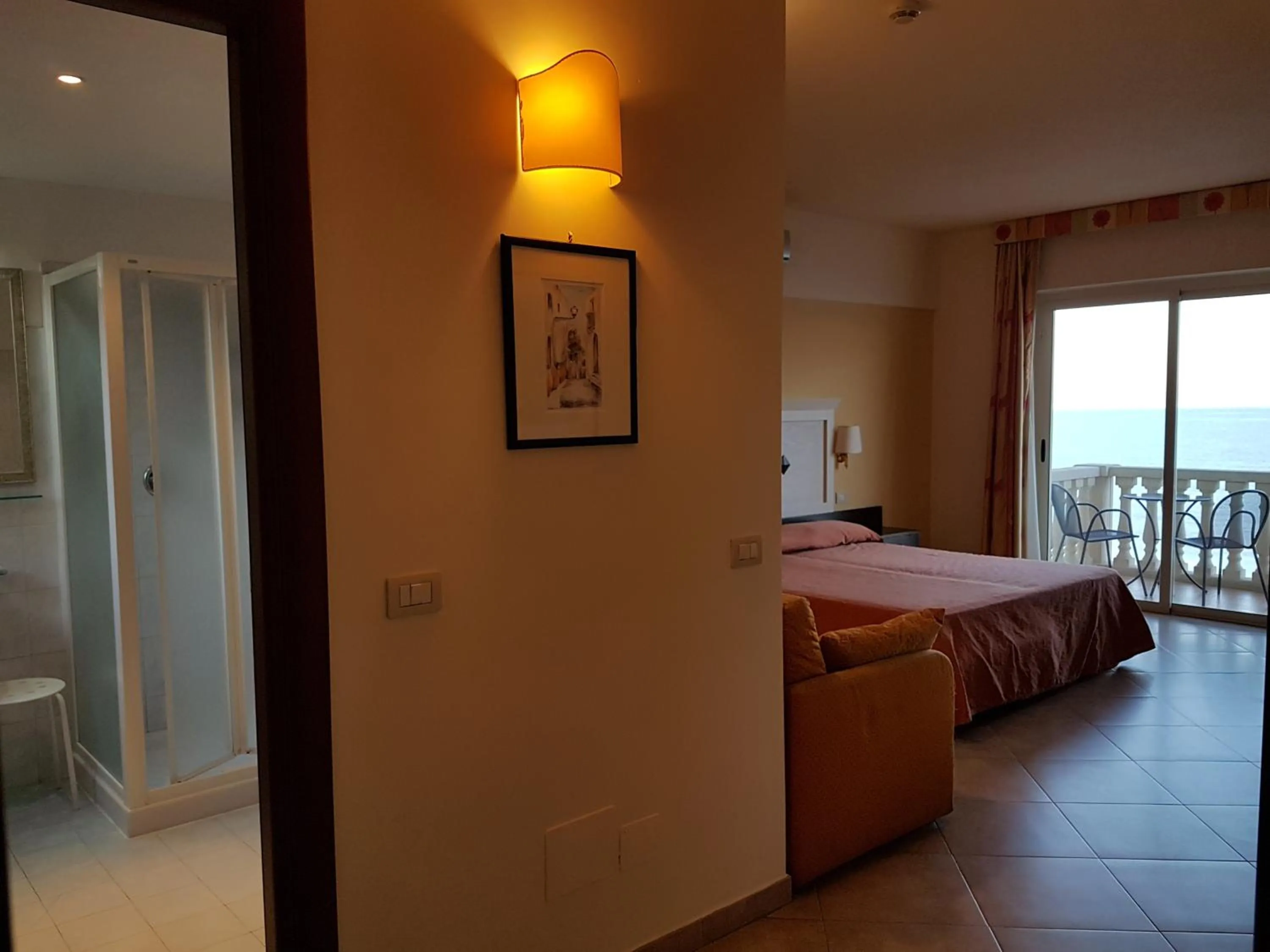 Bed in Hotel Orizzonte