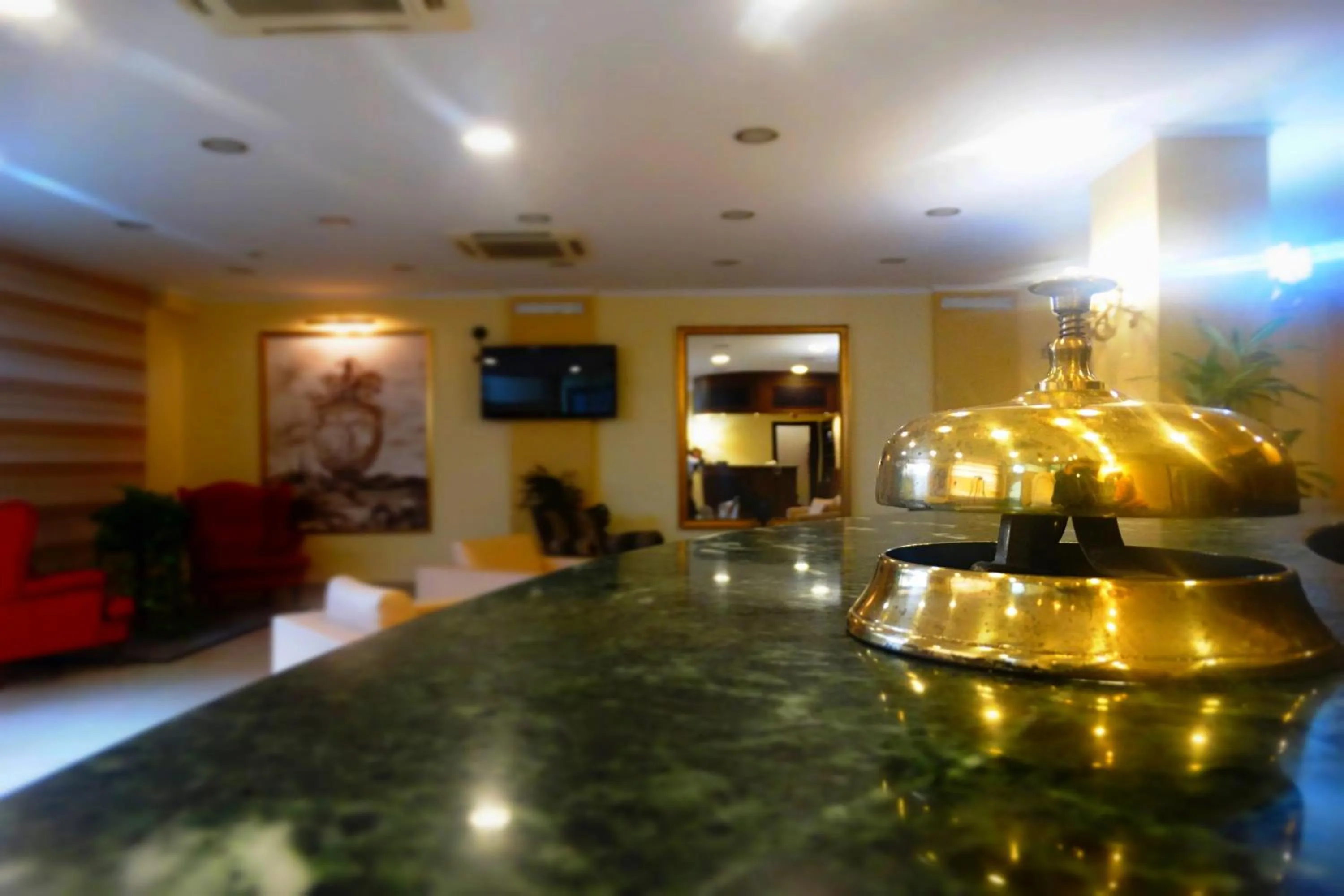 Lobby or reception in Hotel Orizzonte