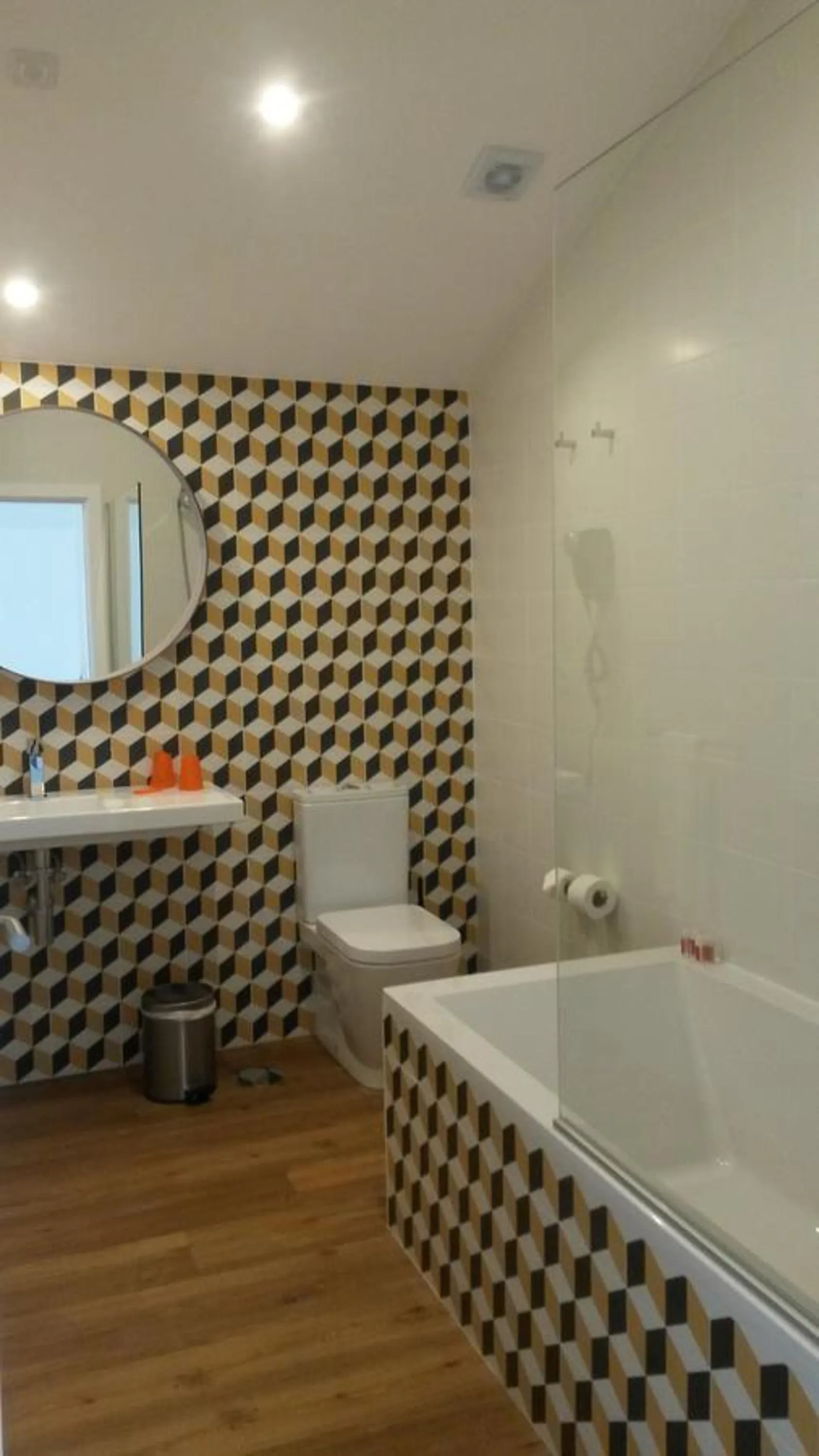 Bathroom in Aveiro Rossio Bed & Breakfast