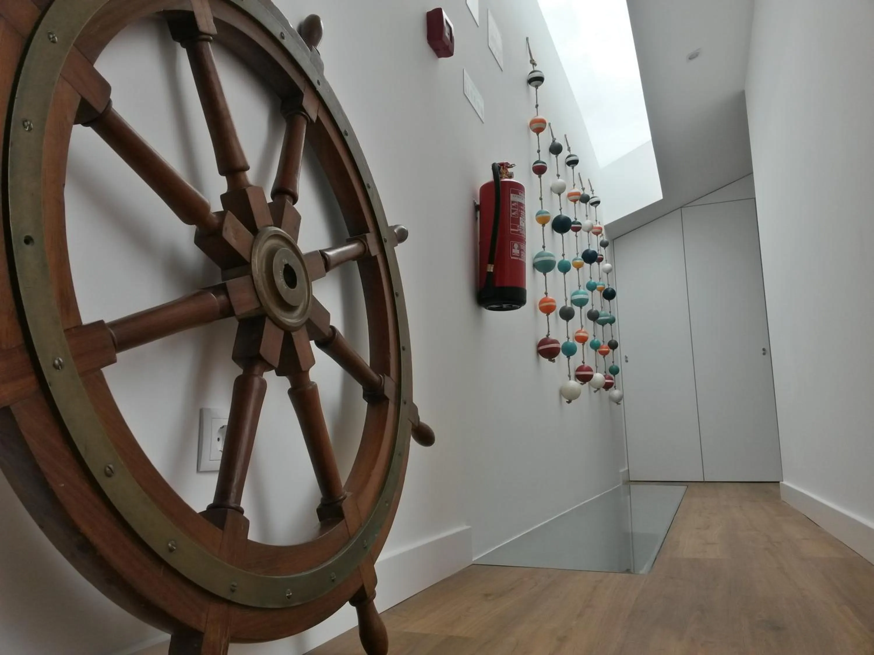 Decorative detail in Aveiro Rossio Bed & Breakfast