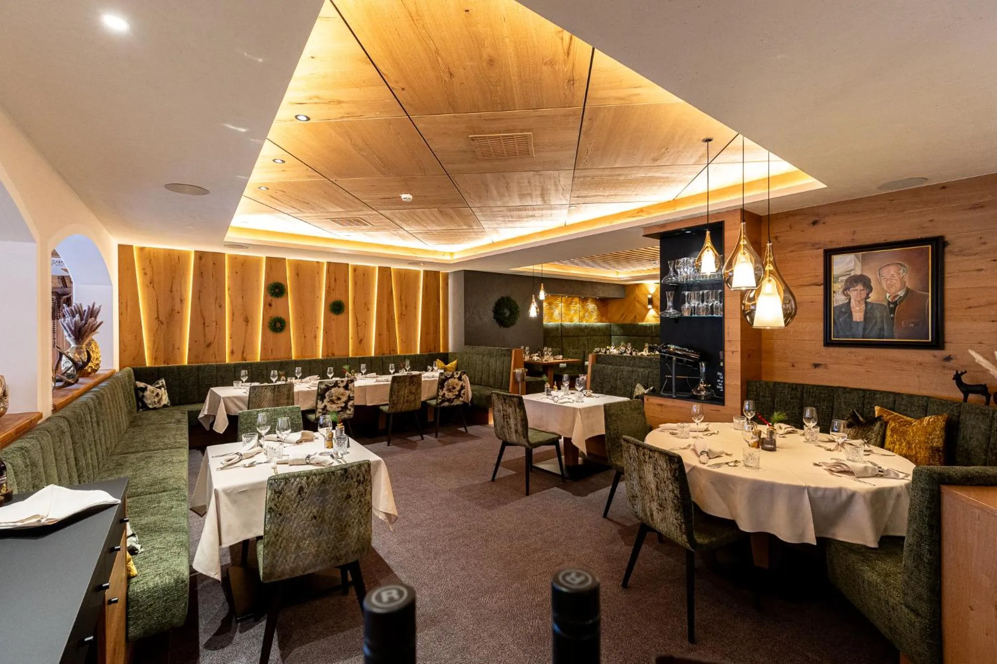 Restaurant/places to eat in Hotel Sonne Ischgl