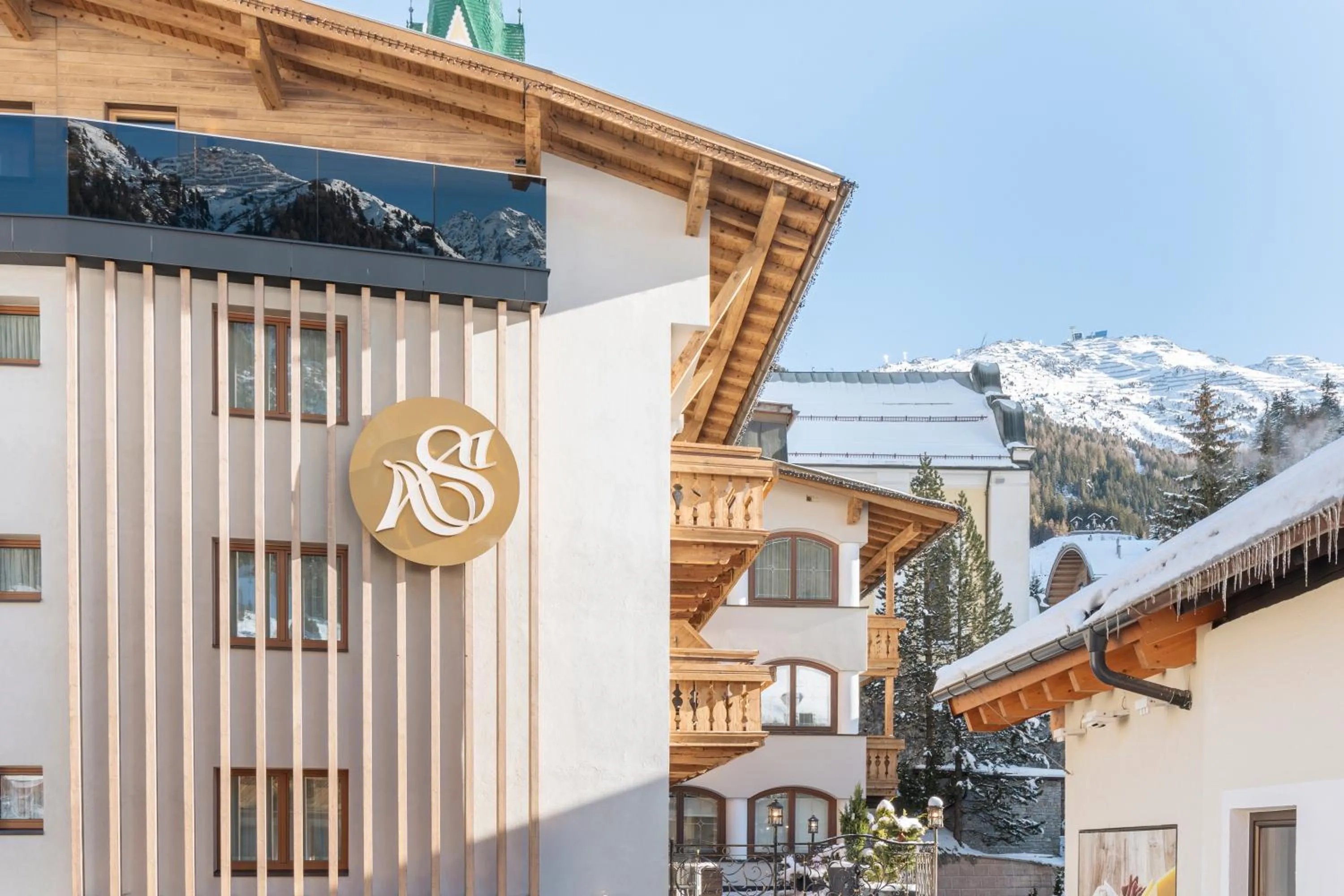 Property building in Hotel Sonne Ischgl