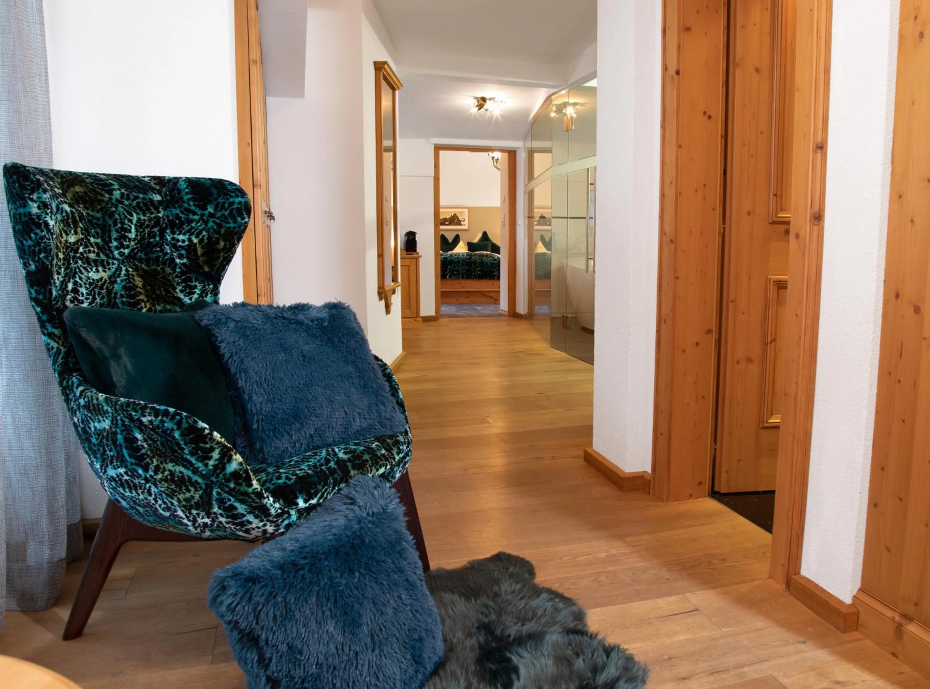 Seating area in Hotel Sonne Ischgl