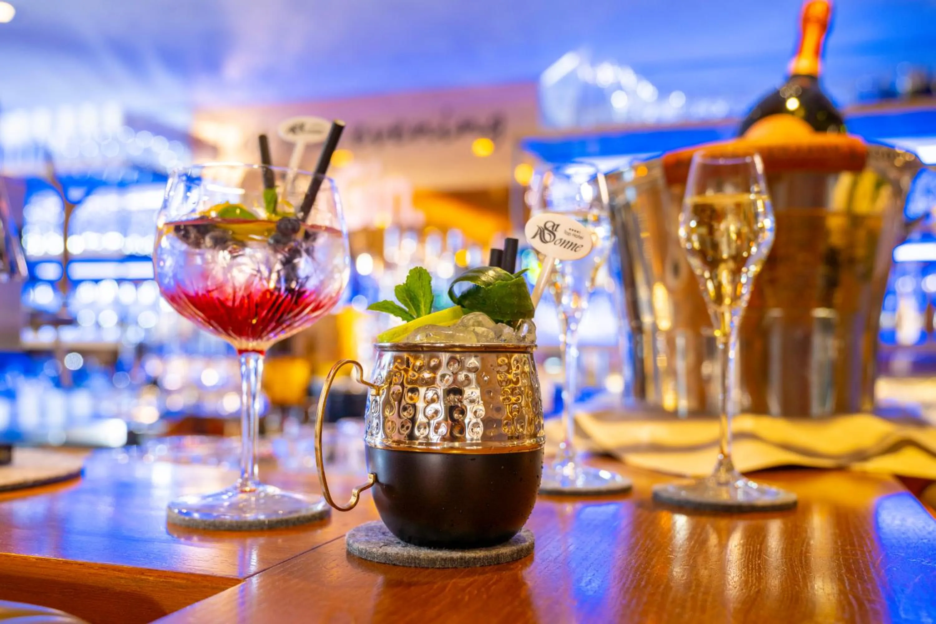 Restaurant/places to eat in Hotel Sonne Ischgl