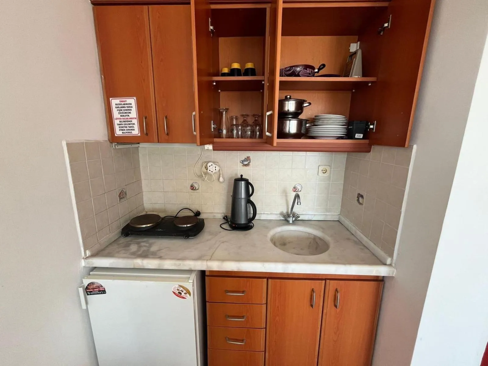 Coffee/tea facilities in HOLIDAY APART 50 meters to BEACH, Sea view apartments